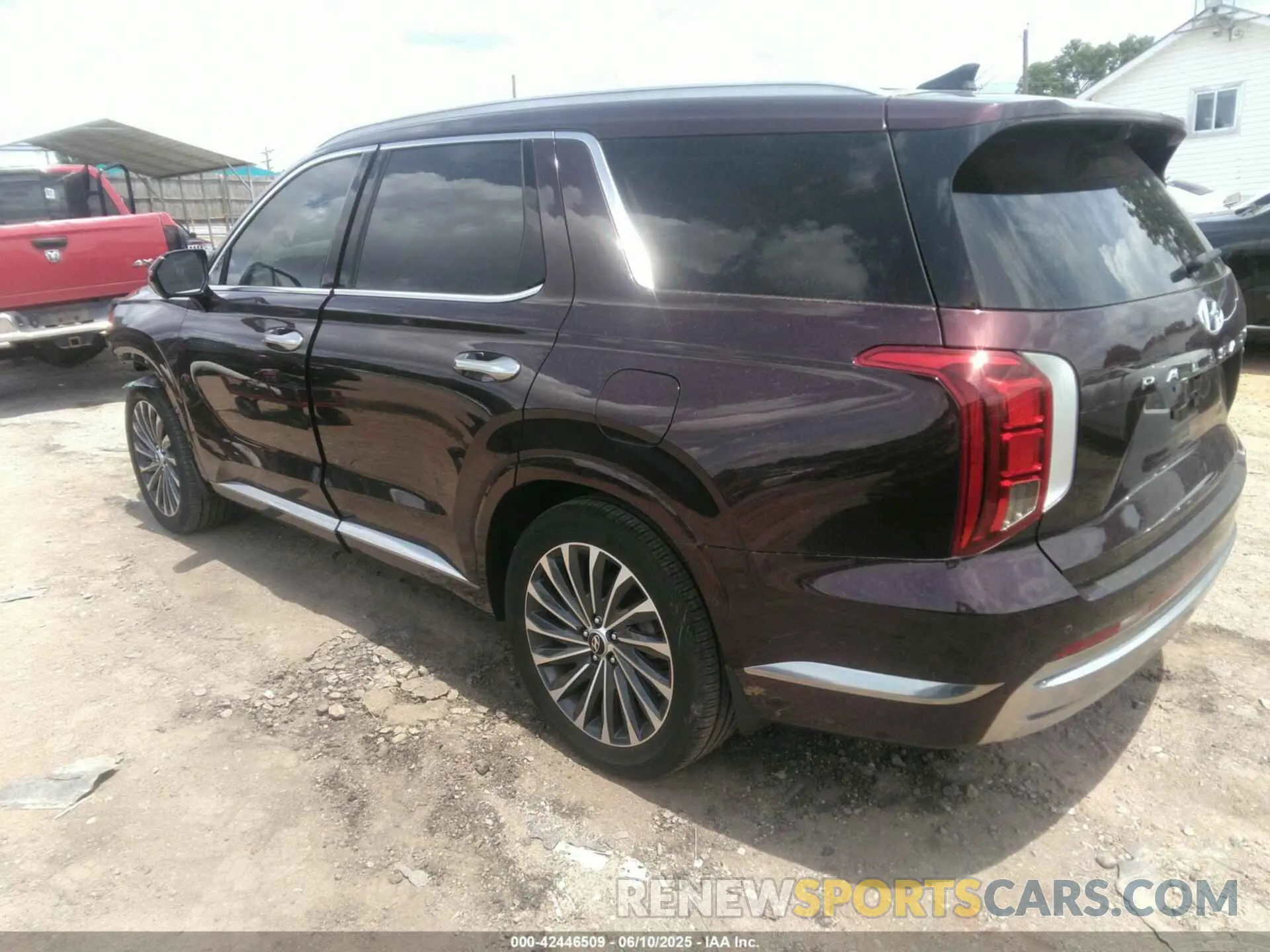 3 Photograph of a damaged car KM8R7DGE4PU600384 HYUNDAI PALISADE 2023