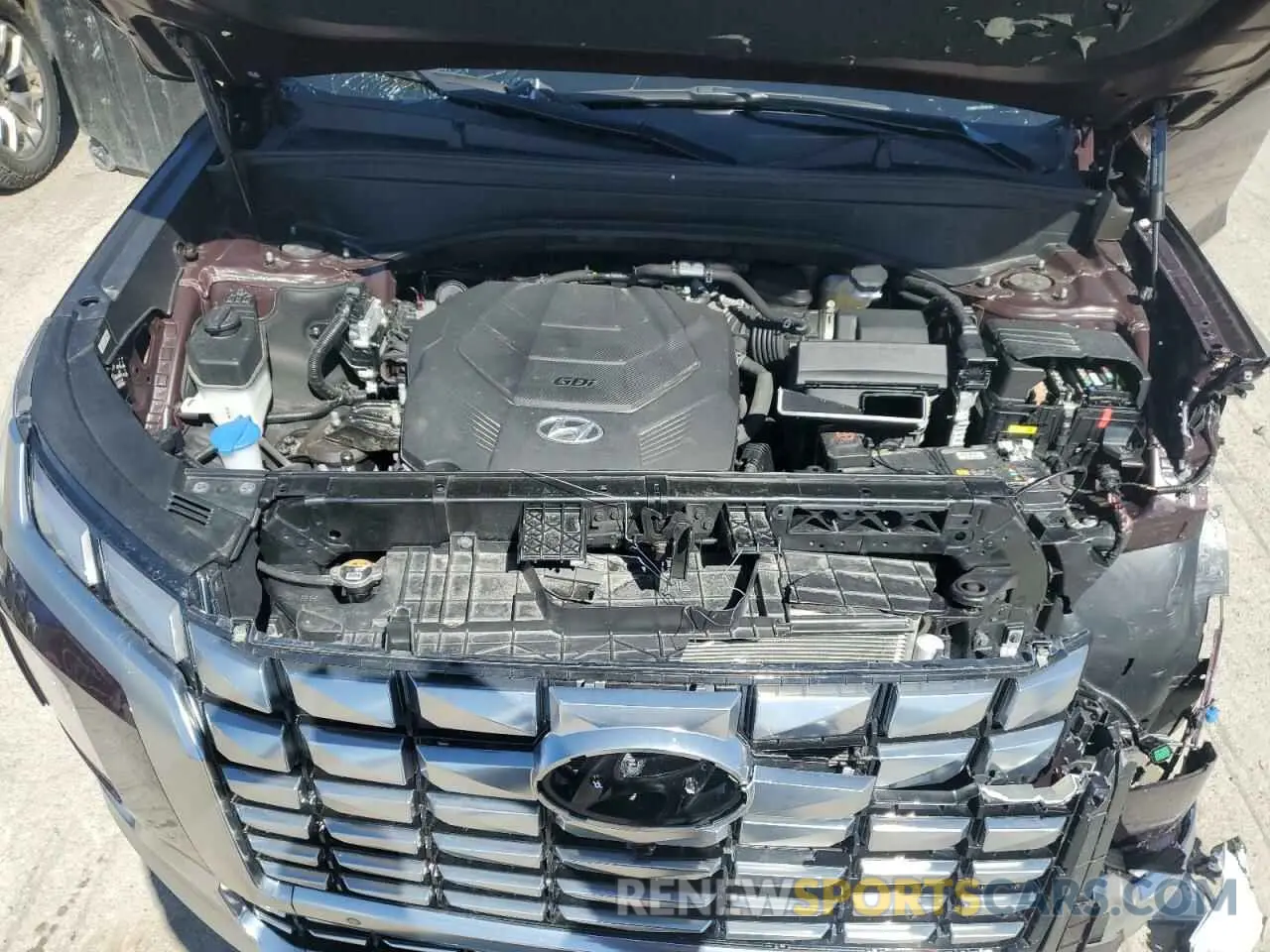 12 Photograph of a damaged car KM8R7DGE7PU572340 HYUNDAI PALISADE 2023