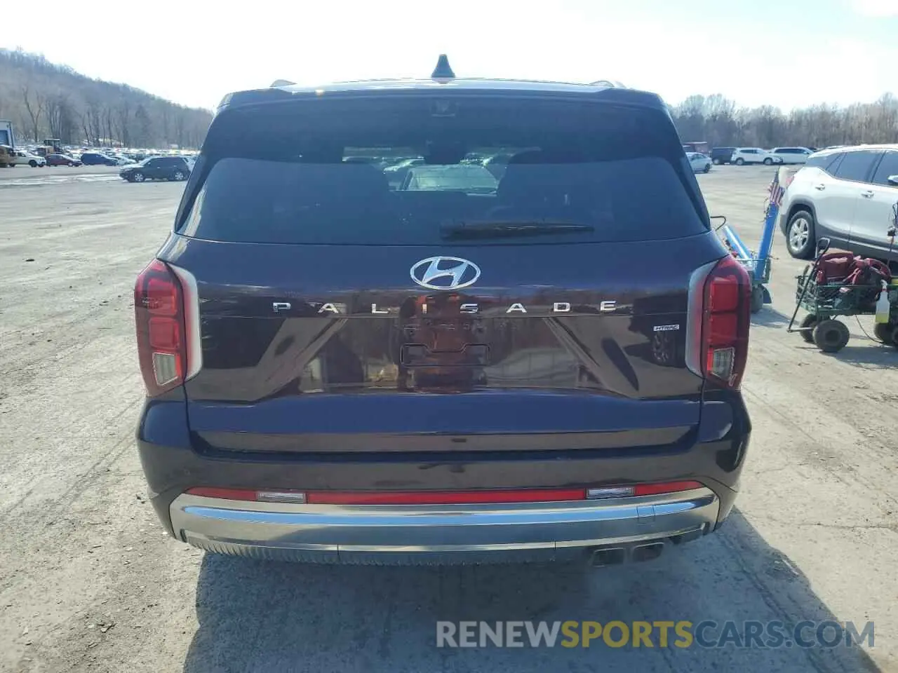 6 Photograph of a damaged car KM8R7DGE7PU572340 HYUNDAI PALISADE 2023