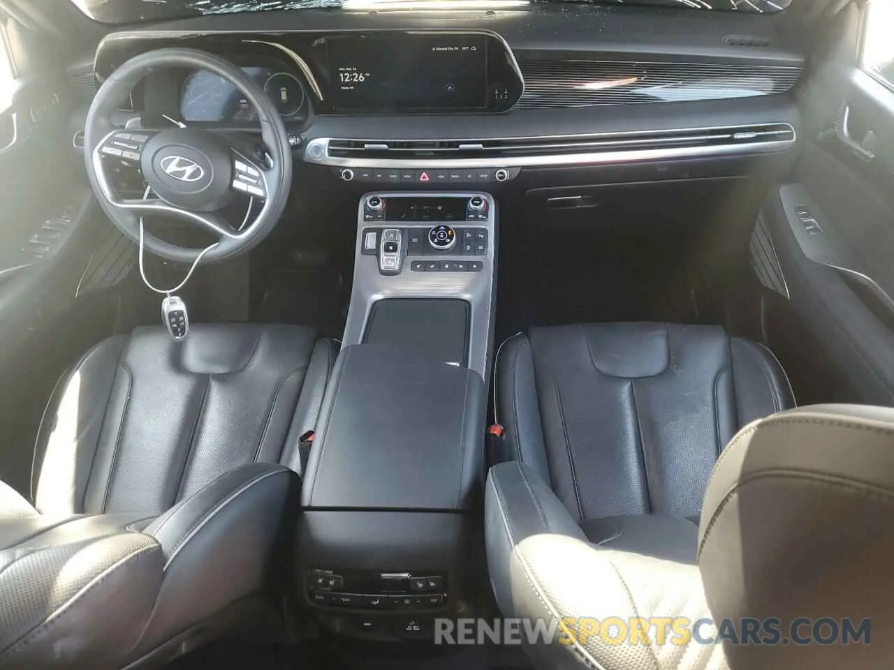 8 Photograph of a damaged car KM8R7DGE7PU572340 HYUNDAI PALISADE 2023
