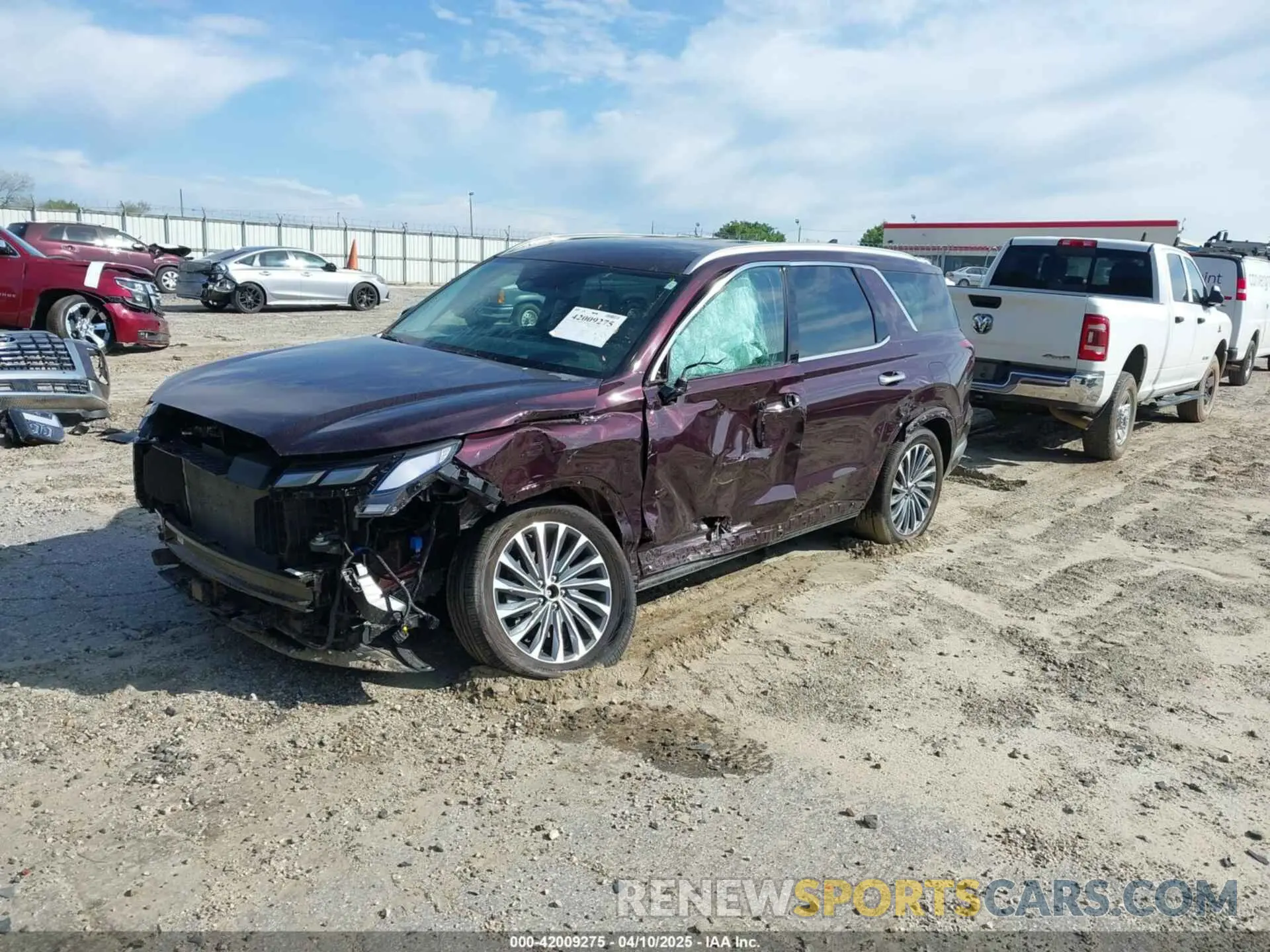 2 Фотография поврежденного автомобиля KM8R7DGE7PU640491 HYUNDAI PALISADE 2023