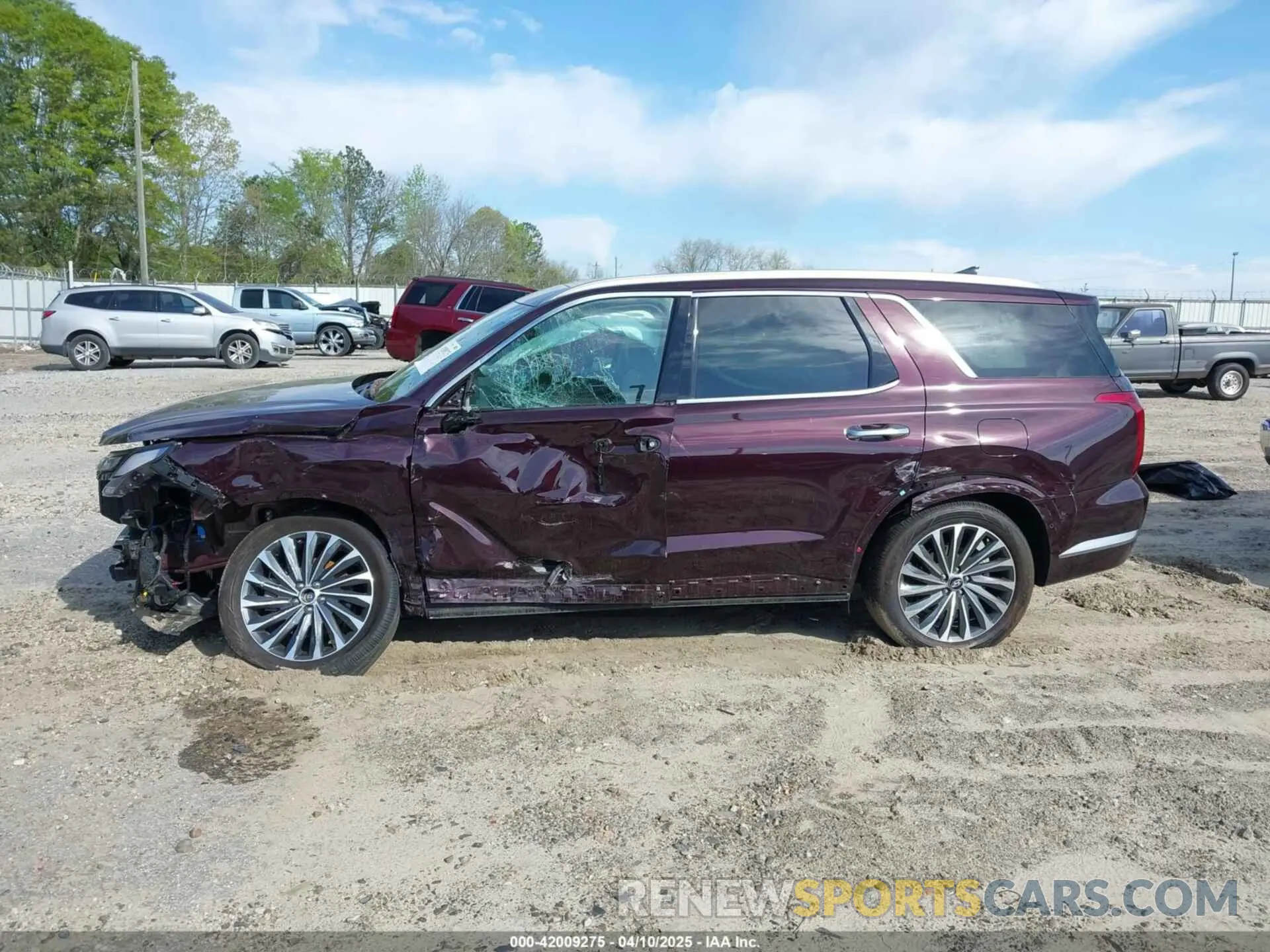 6 Фотография поврежденного автомобиля KM8R7DGE7PU640491 HYUNDAI PALISADE 2023