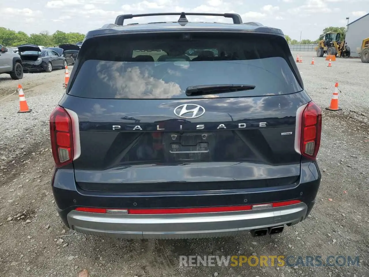 6 Photograph of a damaged car KM8R7DGE8PU509263 HYUNDAI PALISADE 2023