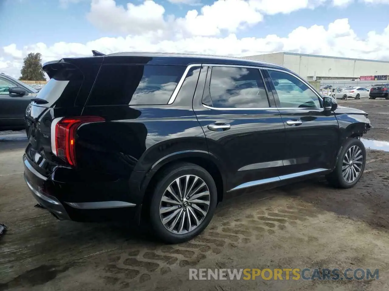 3 Photograph of a damaged car KM8R7DGE8PU537239 HYUNDAI PALISADE 2023