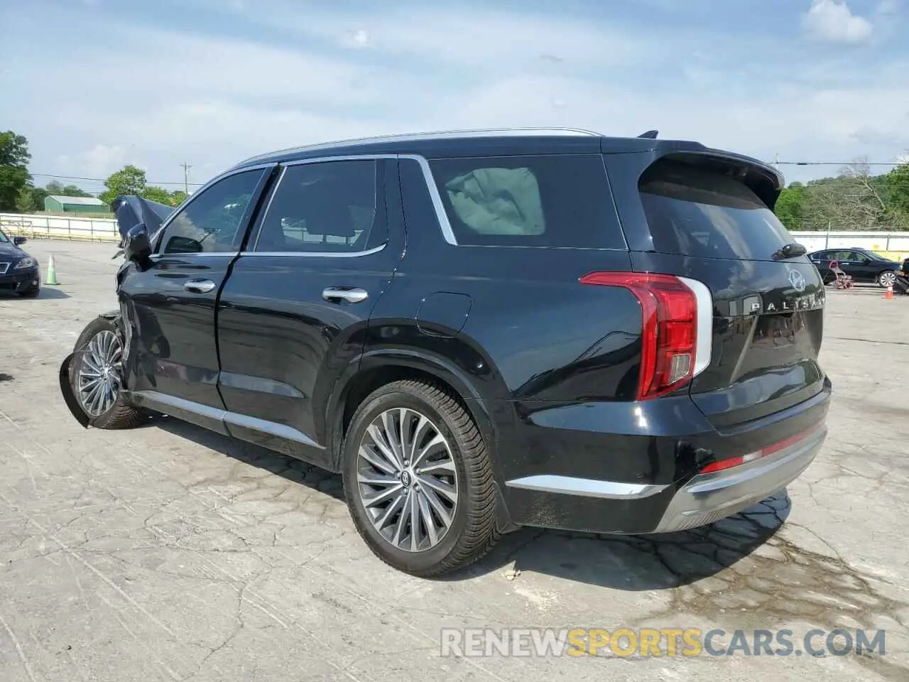 2 Photograph of a damaged car KM8R7DGE9PU535127 HYUNDAI PALISADE 2023
