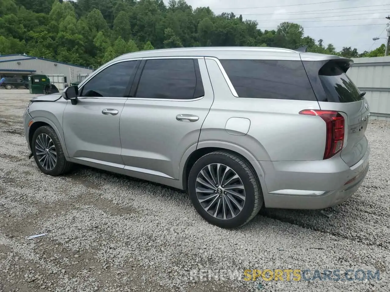 2 Photograph of a damaged car KM8R7DGE9PU540957 HYUNDAI PALISADE 2023