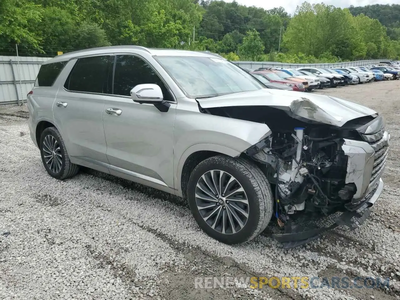 4 Photograph of a damaged car KM8R7DGE9PU540957 HYUNDAI PALISADE 2023