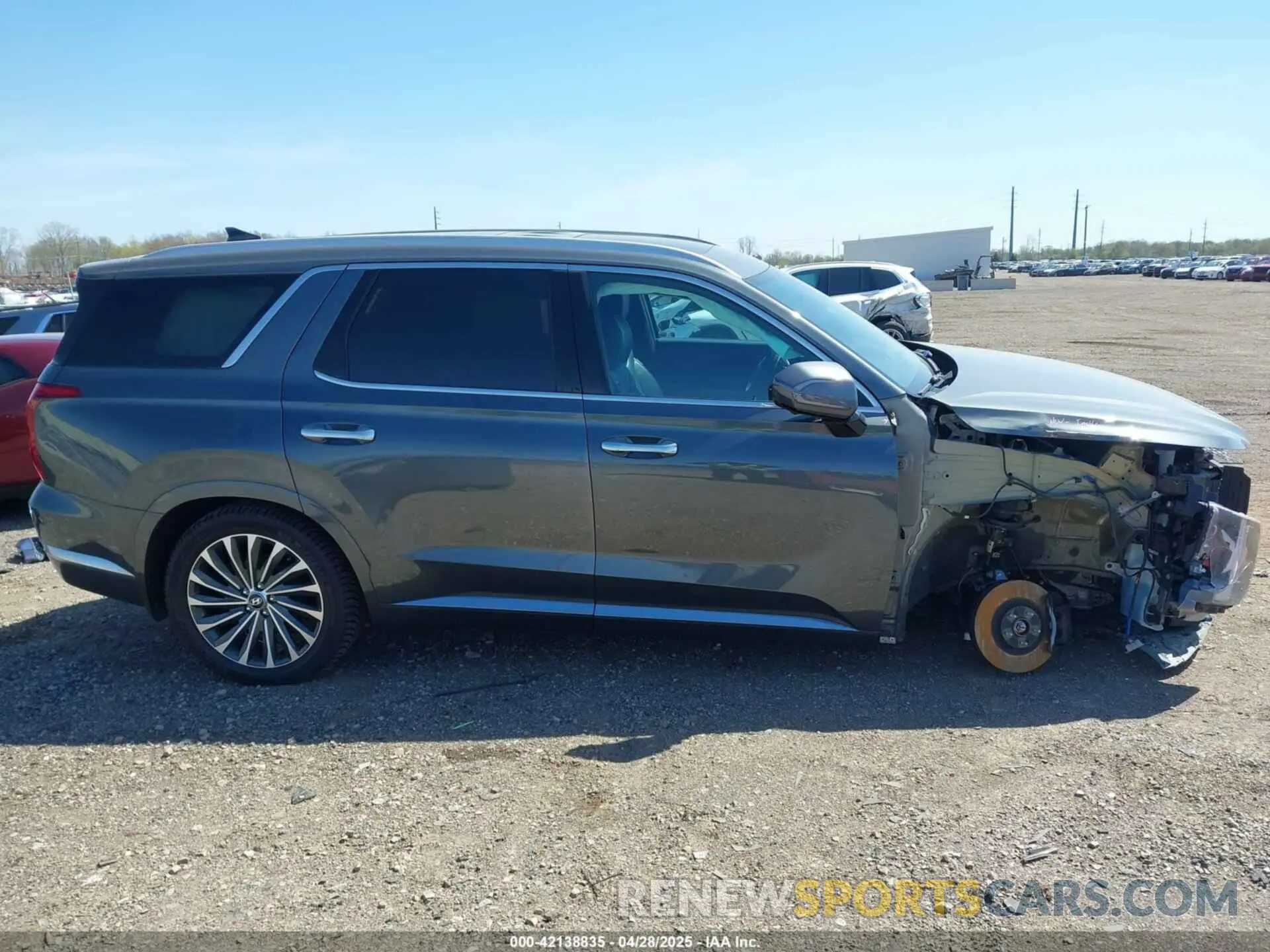 14 Фотография поврежденного автомобиля KM8R7DGE9PU591567 HYUNDAI PALISADE 2023