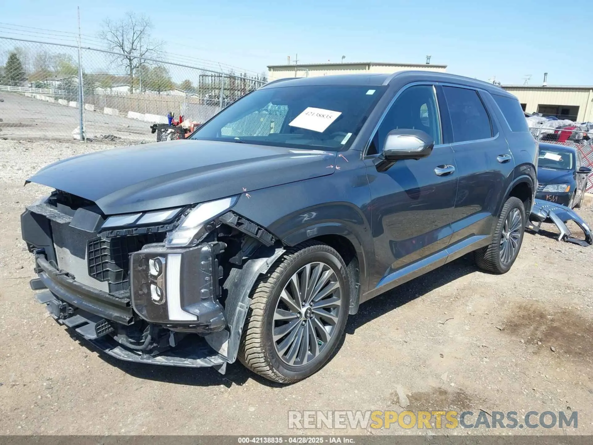2 Фотография поврежденного автомобиля KM8R7DGE9PU591567 HYUNDAI PALISADE 2023