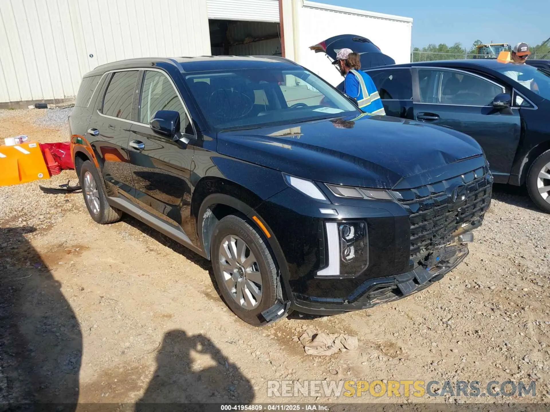1 Photograph of a damaged car KM8R24GE0RU803824 HYUNDAI PALISADE 2024