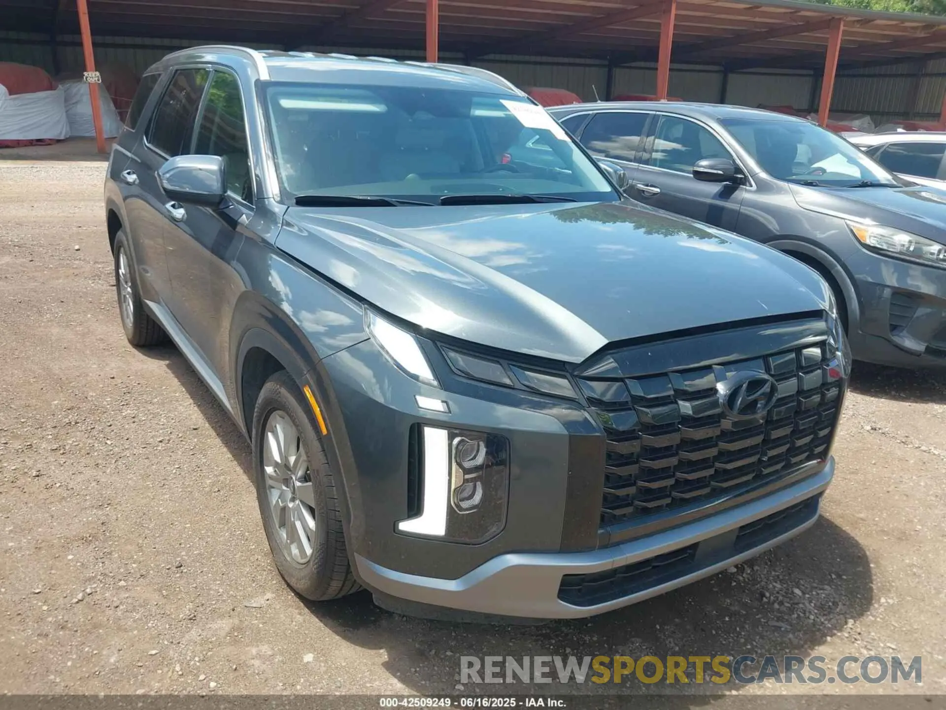 1 Фотография поврежденного автомобиля KM8R24GE2RU742301 HYUNDAI PALISADE 2024