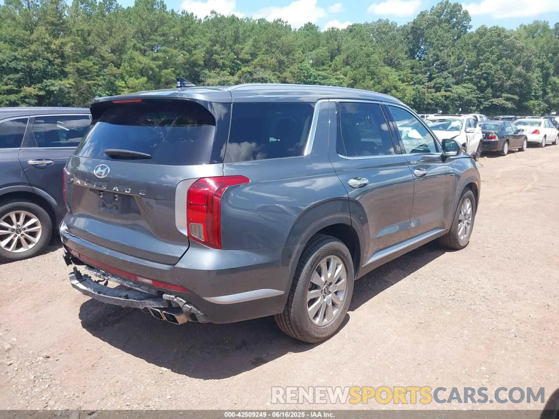 4 Фотография поврежденного автомобиля KM8R24GE2RU742301 HYUNDAI PALISADE 2024