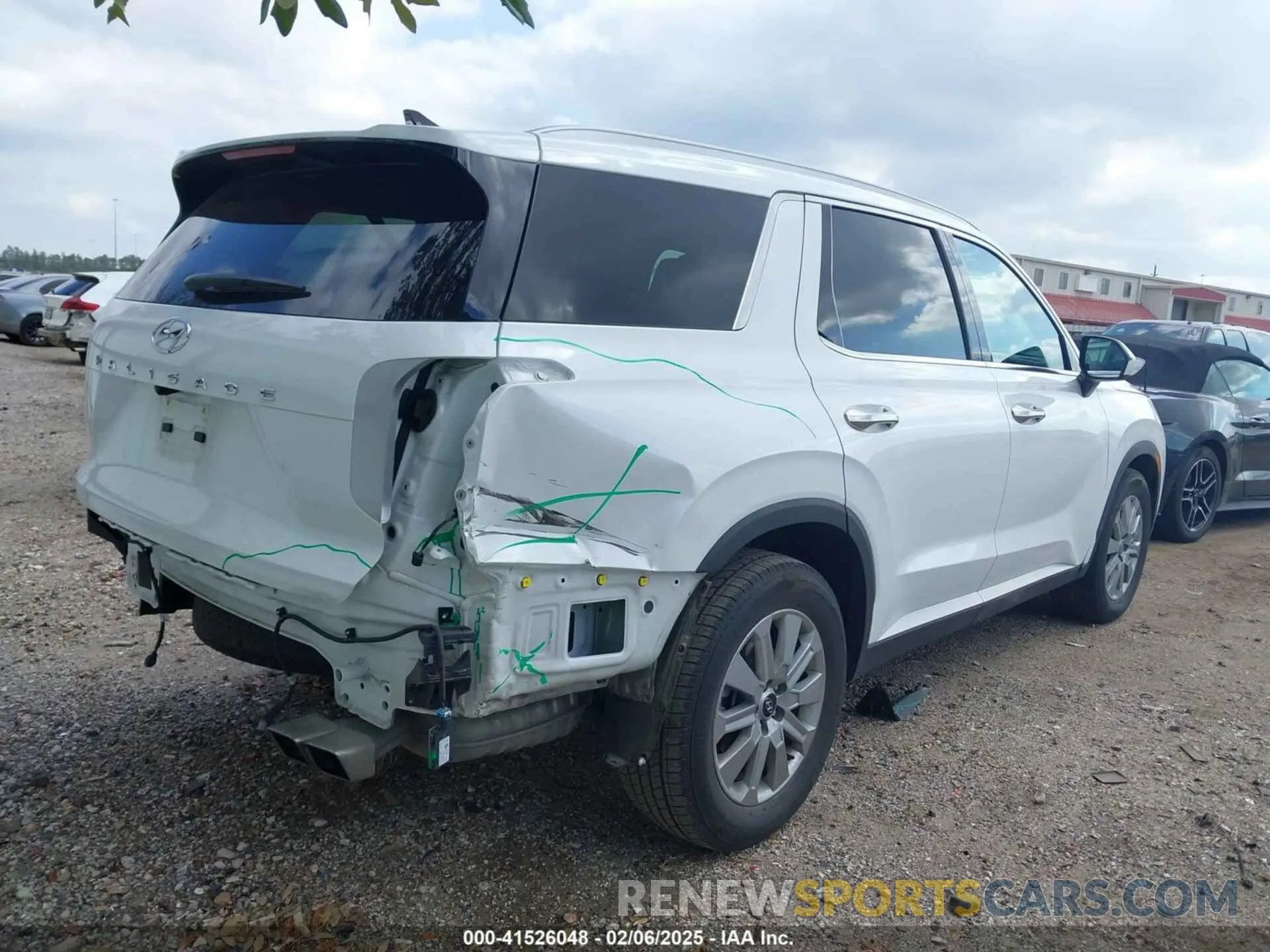 4 Photograph of a damaged car KM8R24GE2RU787576 HYUNDAI PALISADE 2024
