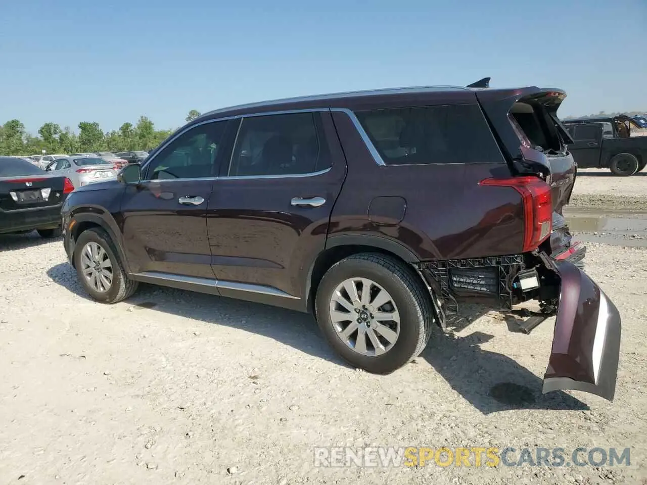 2 Photograph of a damaged car KM8R24GE5RU780167 HYUNDAI PALISADE 2024