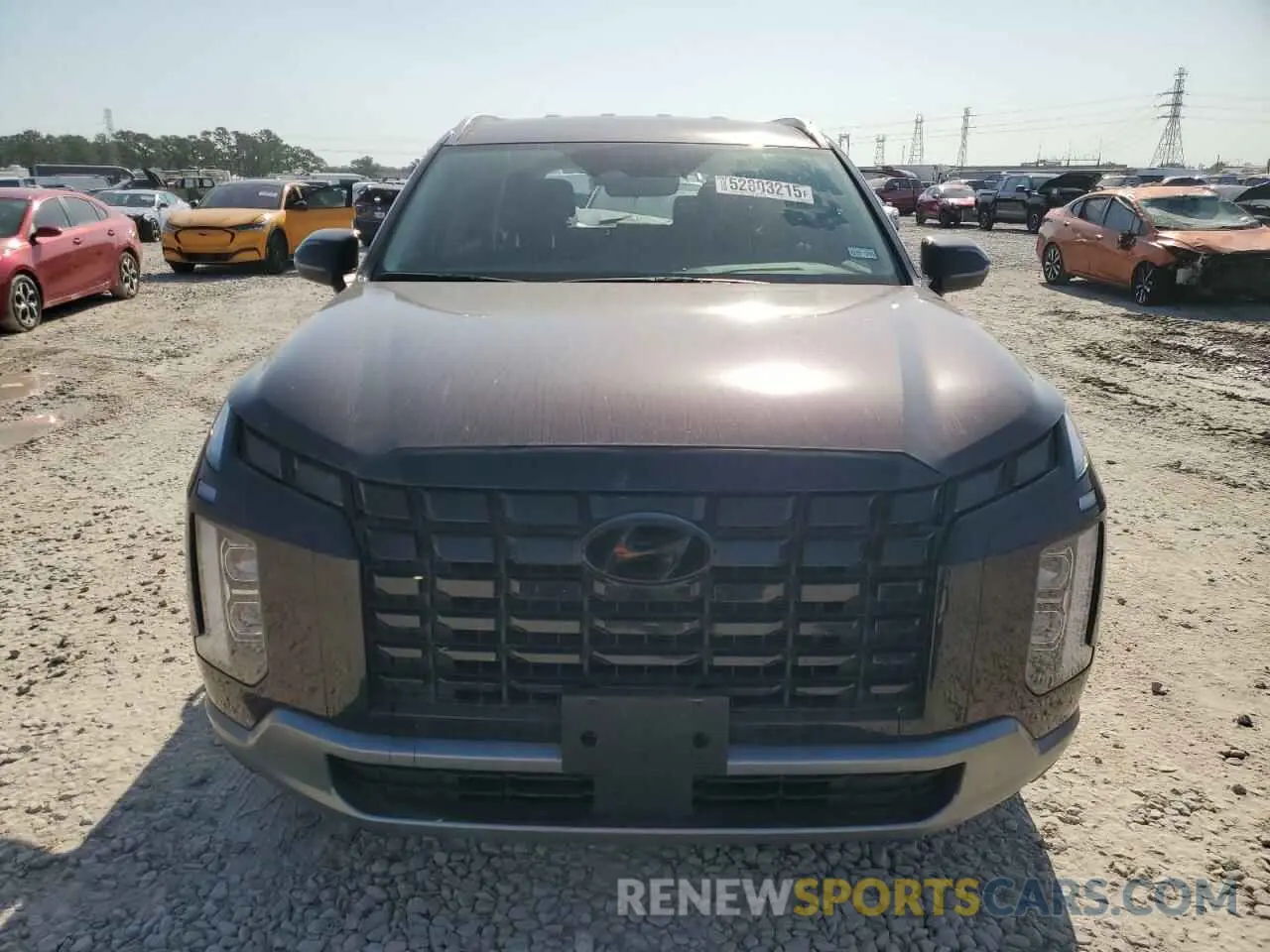 5 Photograph of a damaged car KM8R24GE5RU780167 HYUNDAI PALISADE 2024
