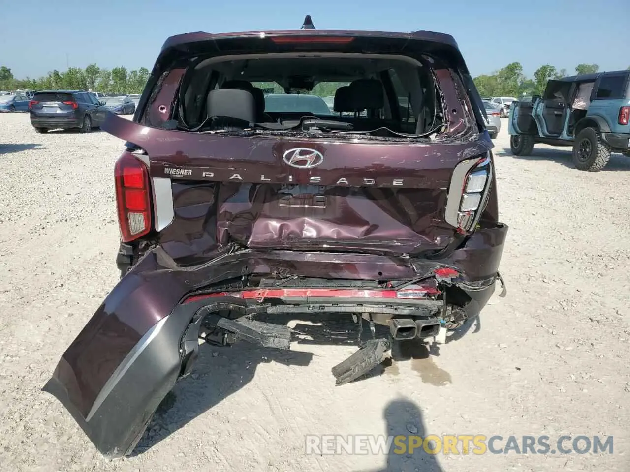 6 Photograph of a damaged car KM8R24GE5RU780167 HYUNDAI PALISADE 2024