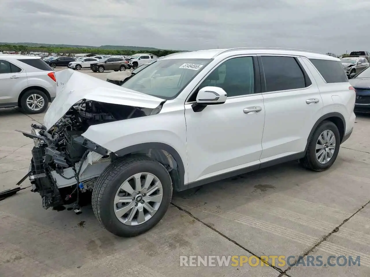 1 Фотография поврежденного автомобиля KM8R24GEXRU782478 HYUNDAI PALISADE 2024