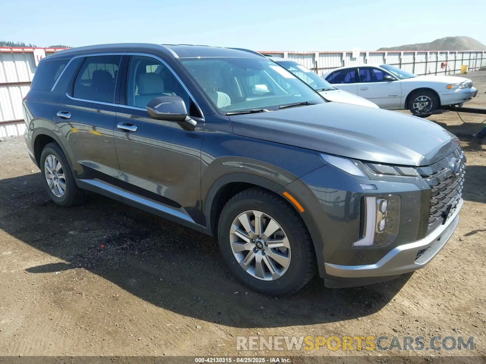 1 Photograph of a damaged car KM8R2DGE1RU682530 HYUNDAI PALISADE 2024