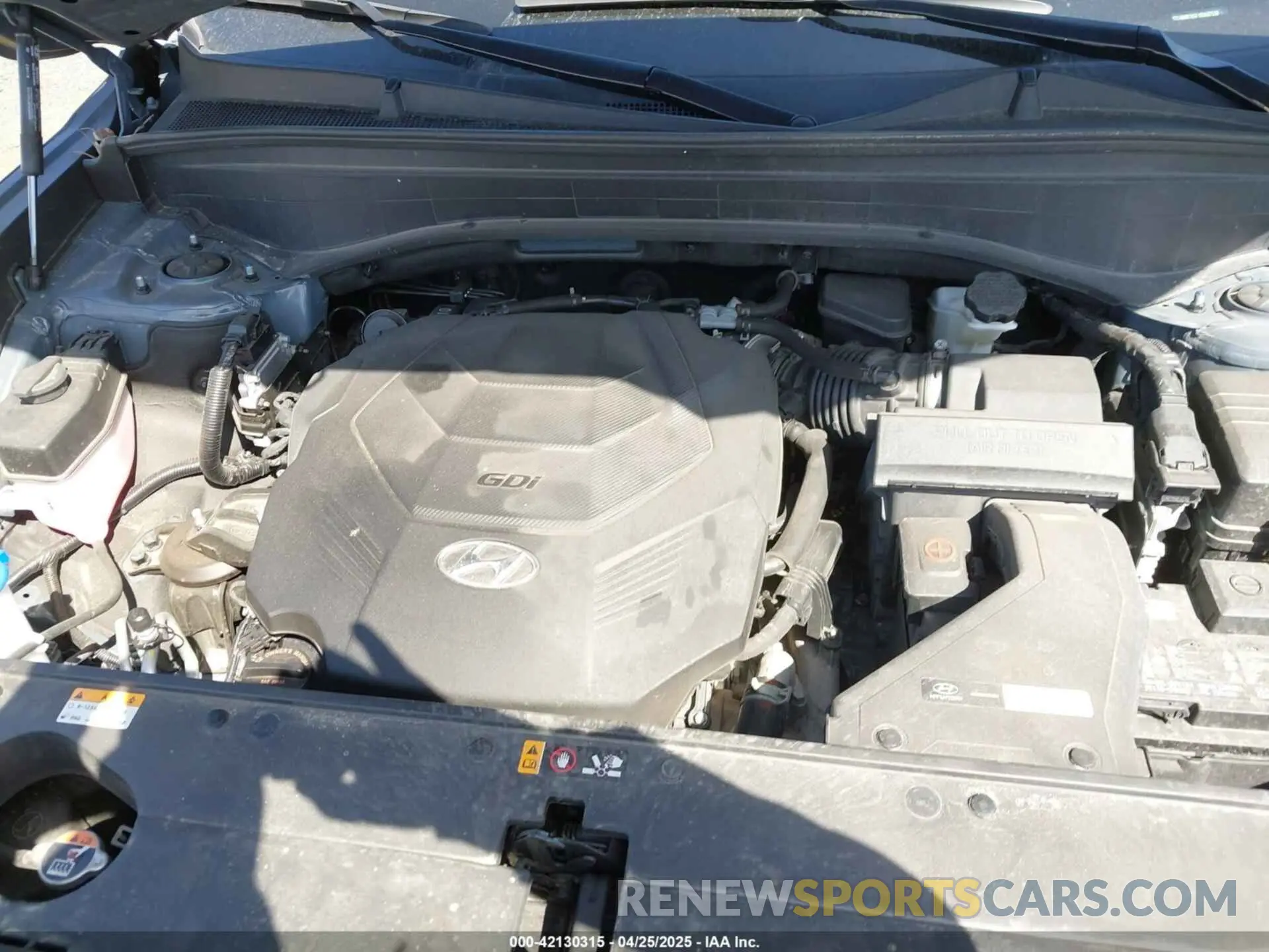 10 Photograph of a damaged car KM8R2DGE1RU682530 HYUNDAI PALISADE 2024