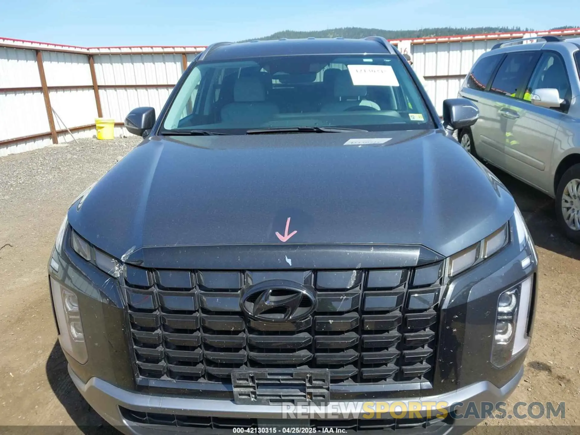 12 Photograph of a damaged car KM8R2DGE1RU682530 HYUNDAI PALISADE 2024