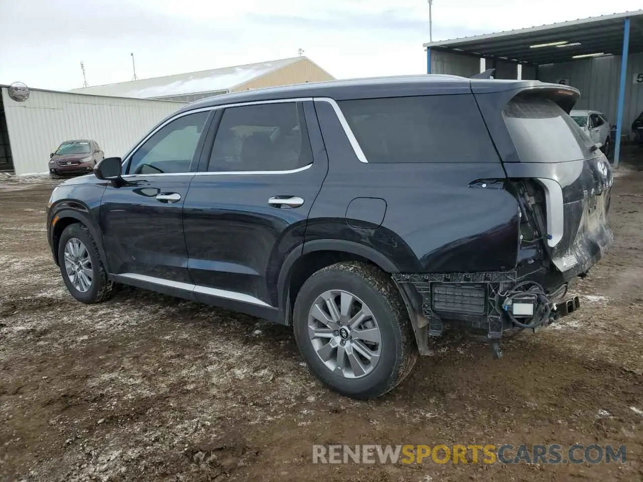 2 Photograph of a damaged car KM8R2DGE2RU736109 HYUNDAI PALISADE 2024