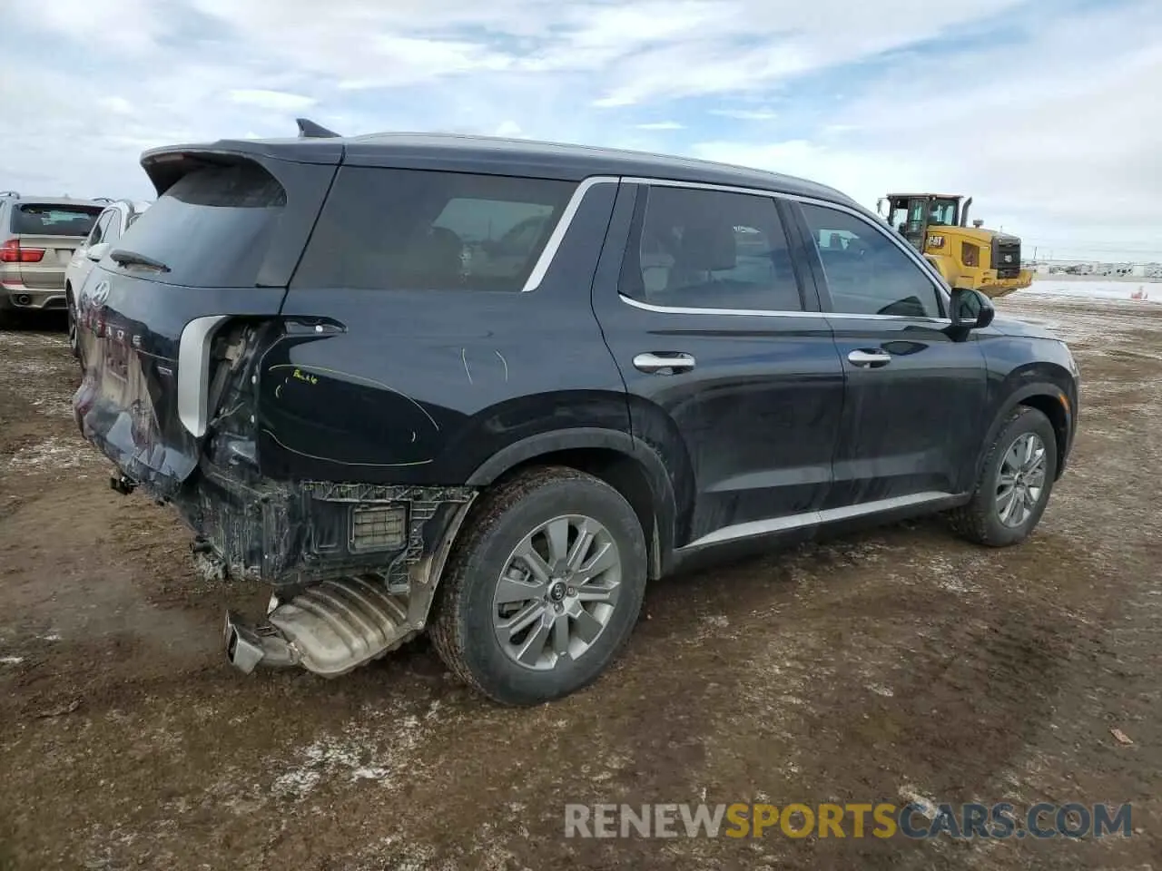 3 Photograph of a damaged car KM8R2DGE2RU736109 HYUNDAI PALISADE 2024