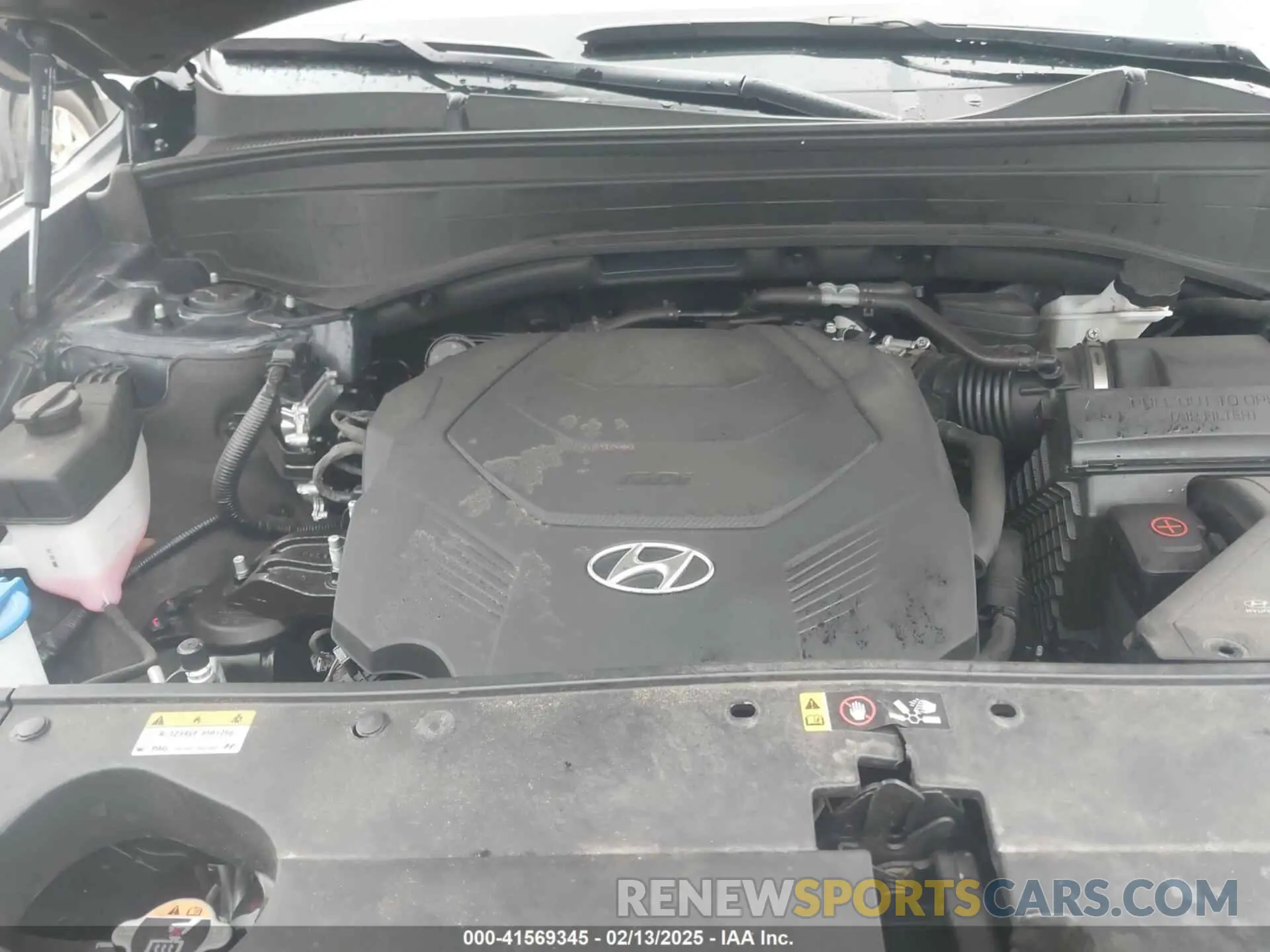 10 Photograph of a damaged car KM8R2DGE3RU742050 HYUNDAI PALISADE 2024