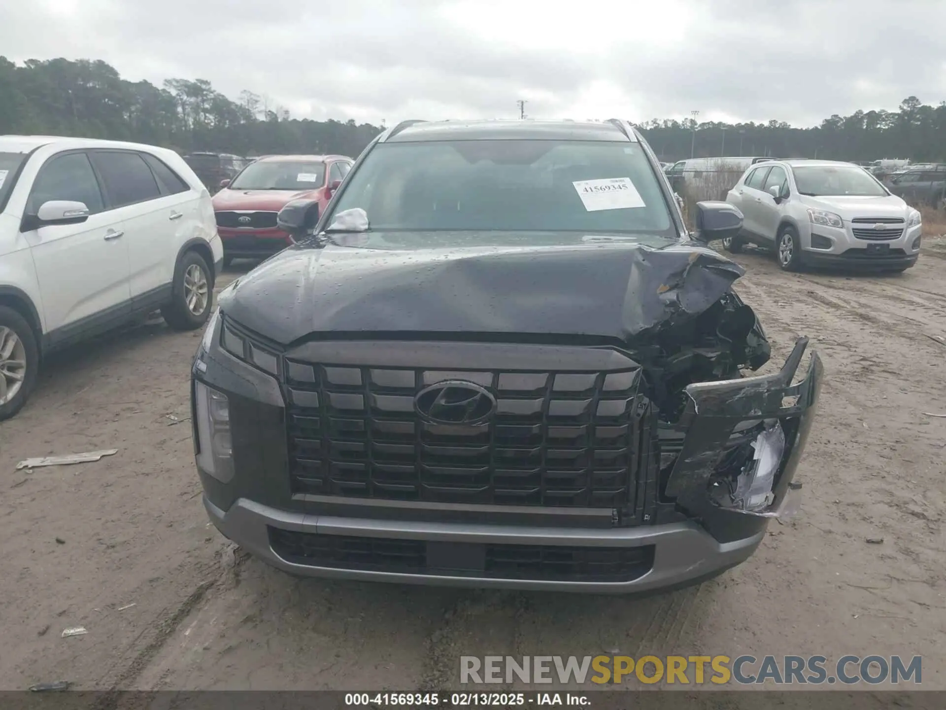 12 Photograph of a damaged car KM8R2DGE3RU742050 HYUNDAI PALISADE 2024