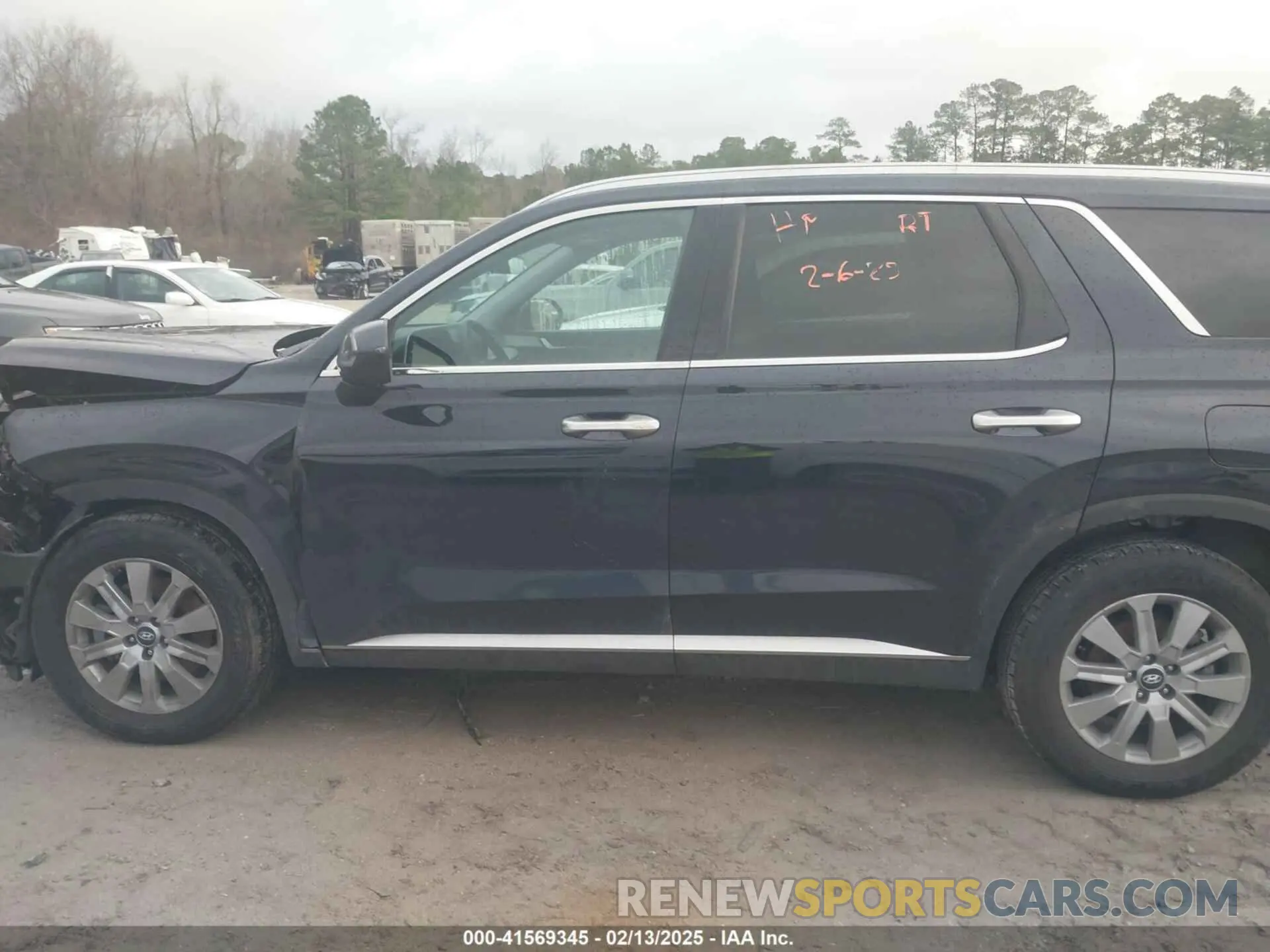 14 Photograph of a damaged car KM8R2DGE3RU742050 HYUNDAI PALISADE 2024