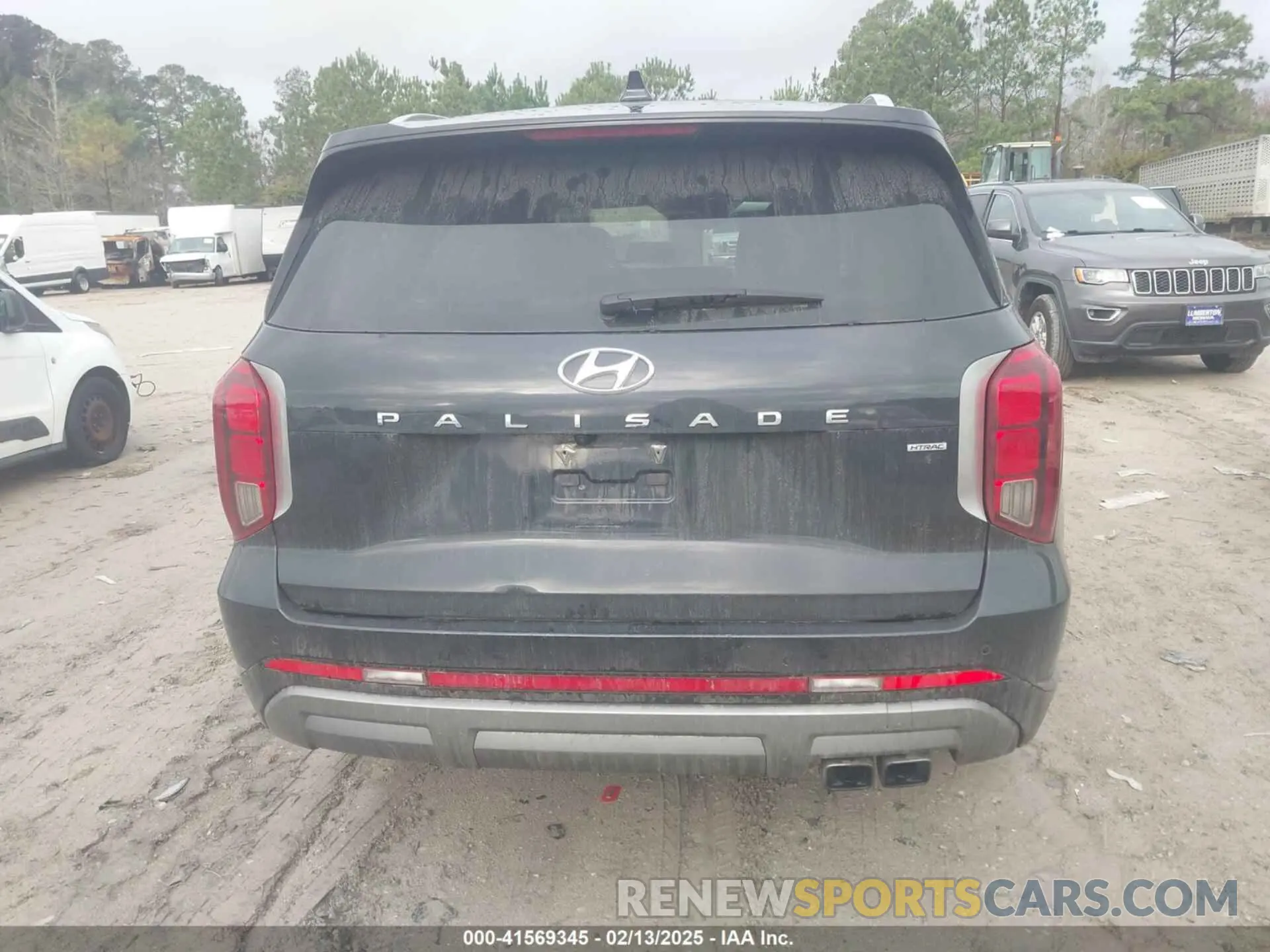 16 Photograph of a damaged car KM8R2DGE3RU742050 HYUNDAI PALISADE 2024