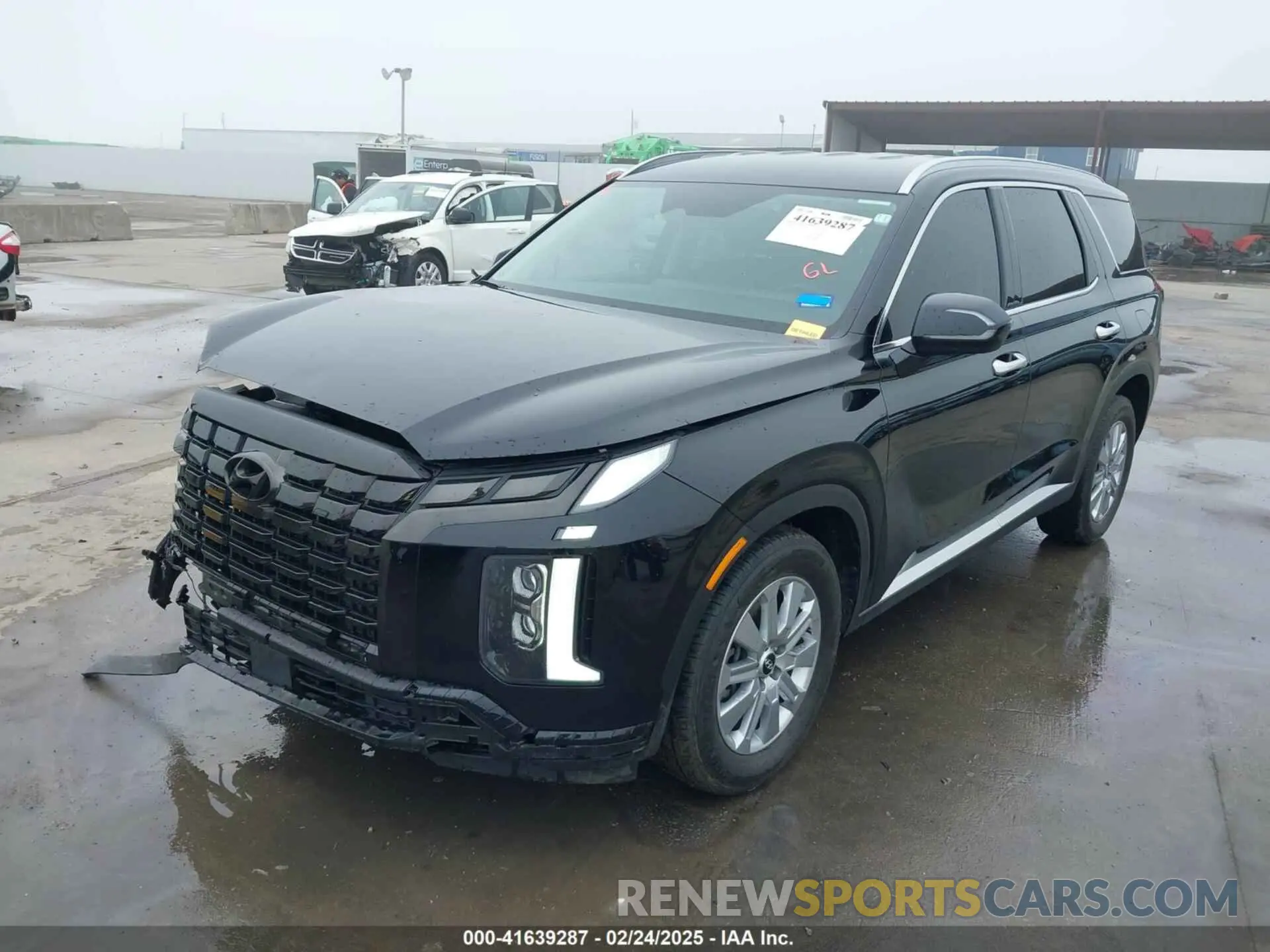 2 Photograph of a damaged car KM8R2DGE4RU763652 HYUNDAI PALISADE 2024