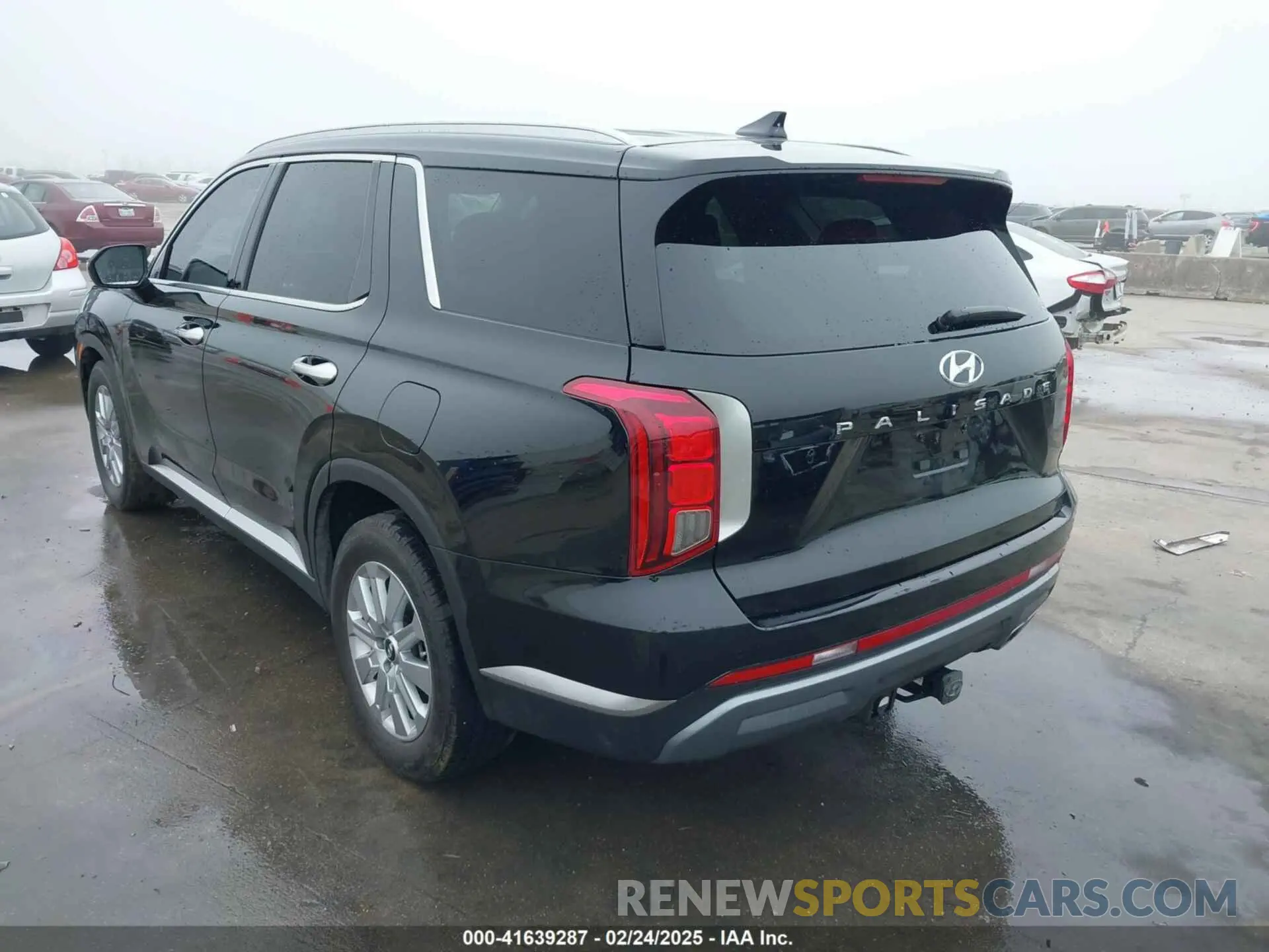 3 Photograph of a damaged car KM8R2DGE4RU763652 HYUNDAI PALISADE 2024