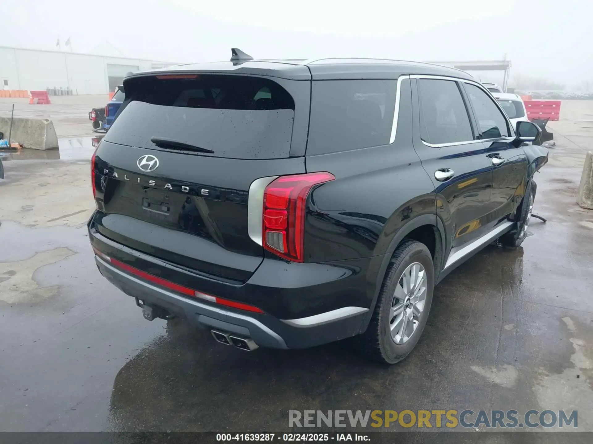 4 Photograph of a damaged car KM8R2DGE4RU763652 HYUNDAI PALISADE 2024