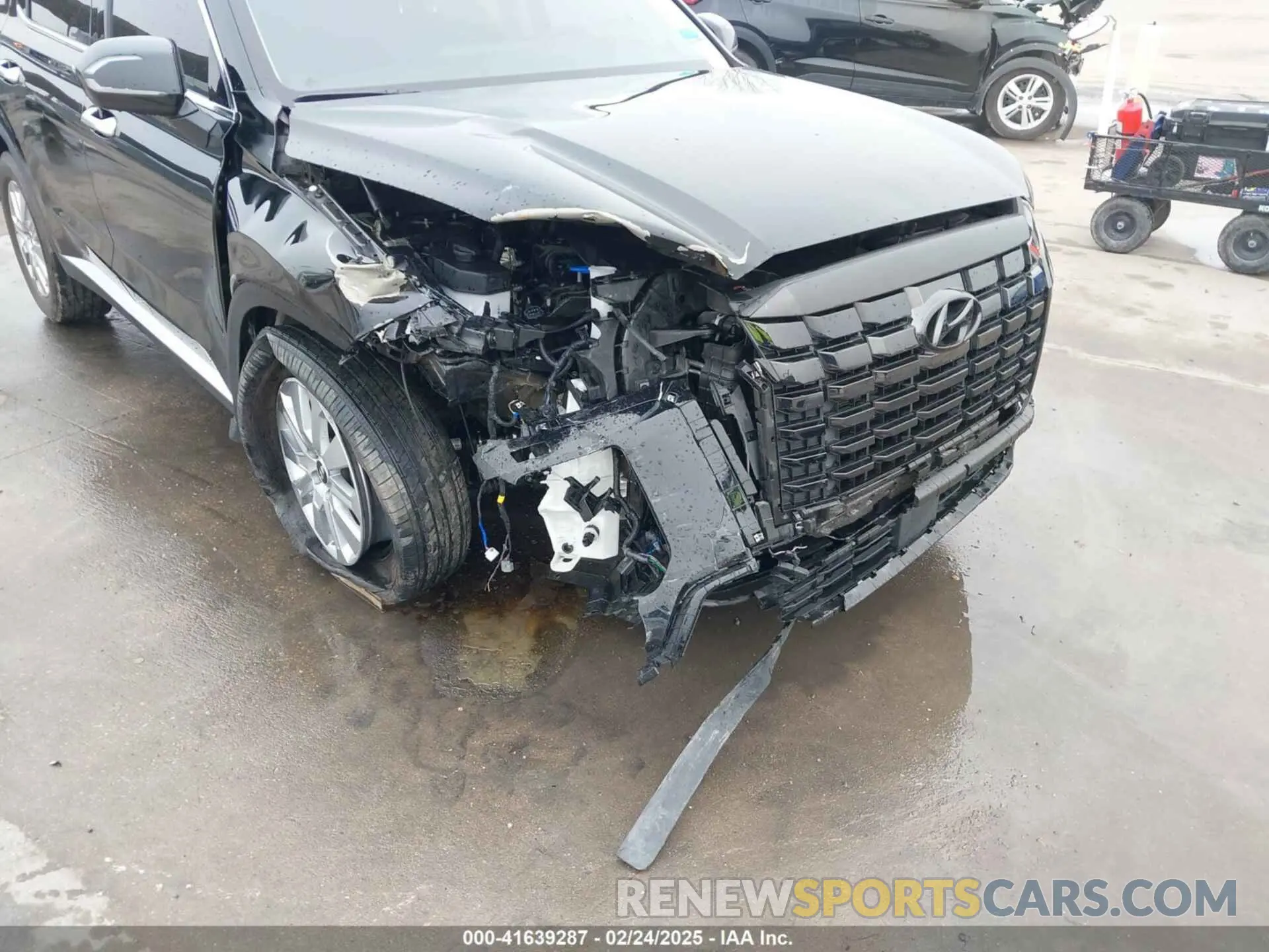 6 Photograph of a damaged car KM8R2DGE4RU763652 HYUNDAI PALISADE 2024