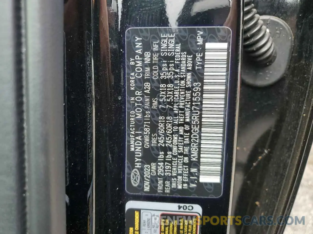 13 Фотография поврежденного автомобиля KM8R2DGE5RU715593 HYUNDAI PALISADE 2024