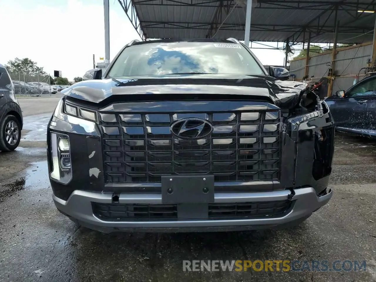 5 Фотография поврежденного автомобиля KM8R2DGE5RU715593 HYUNDAI PALISADE 2024
