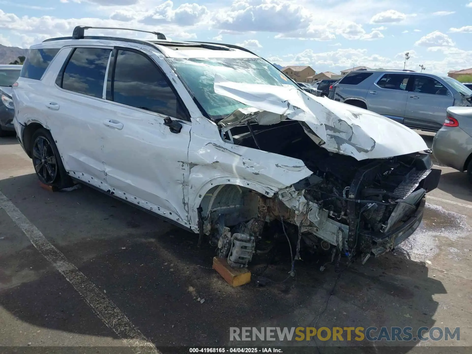 1 Photograph of a damaged car KM8R34GE0RU689627 HYUNDAI PALISADE 2024