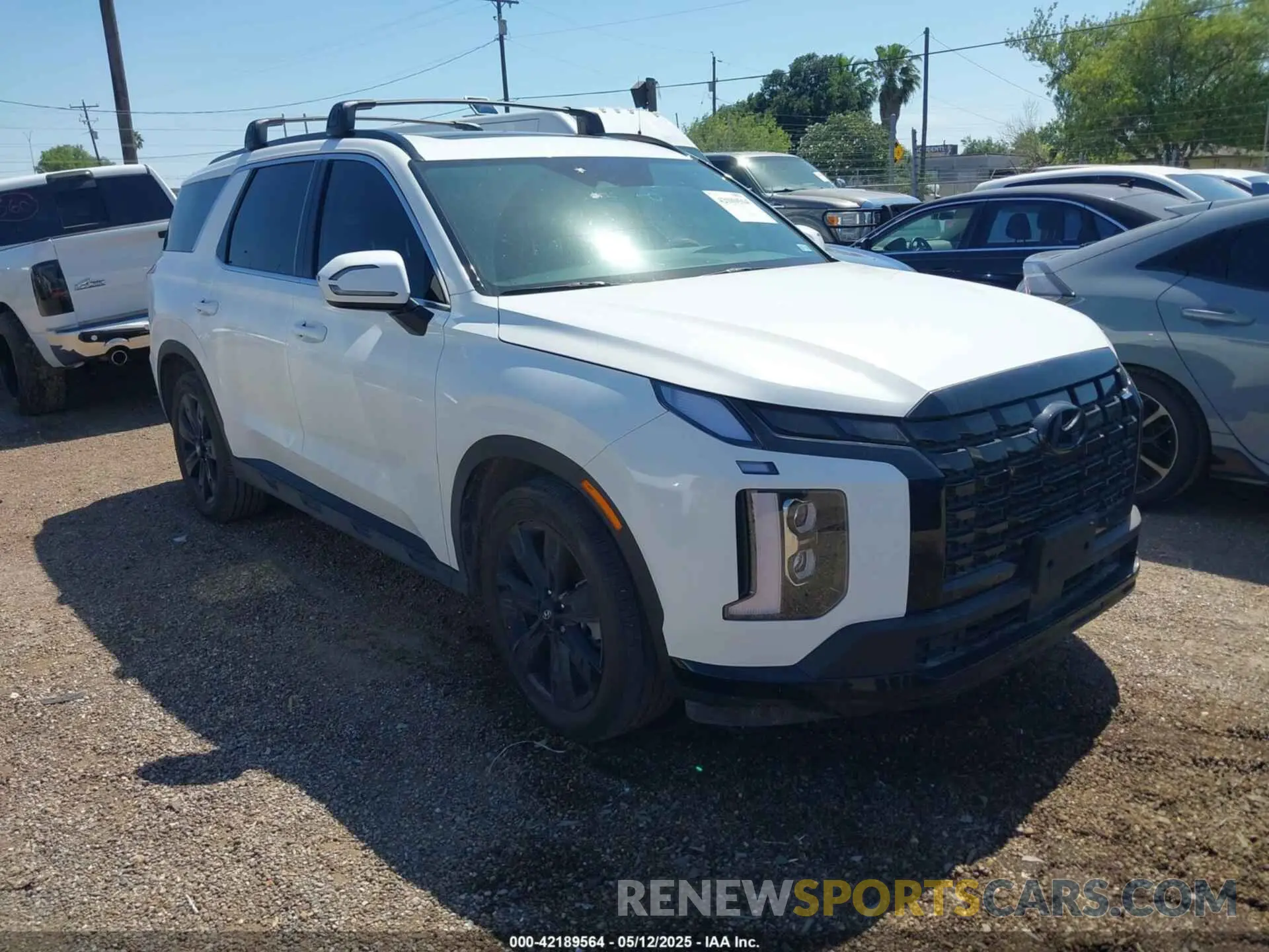 1 Photograph of a damaged car KM8R34GE2RU725138 HYUNDAI PALISADE 2024