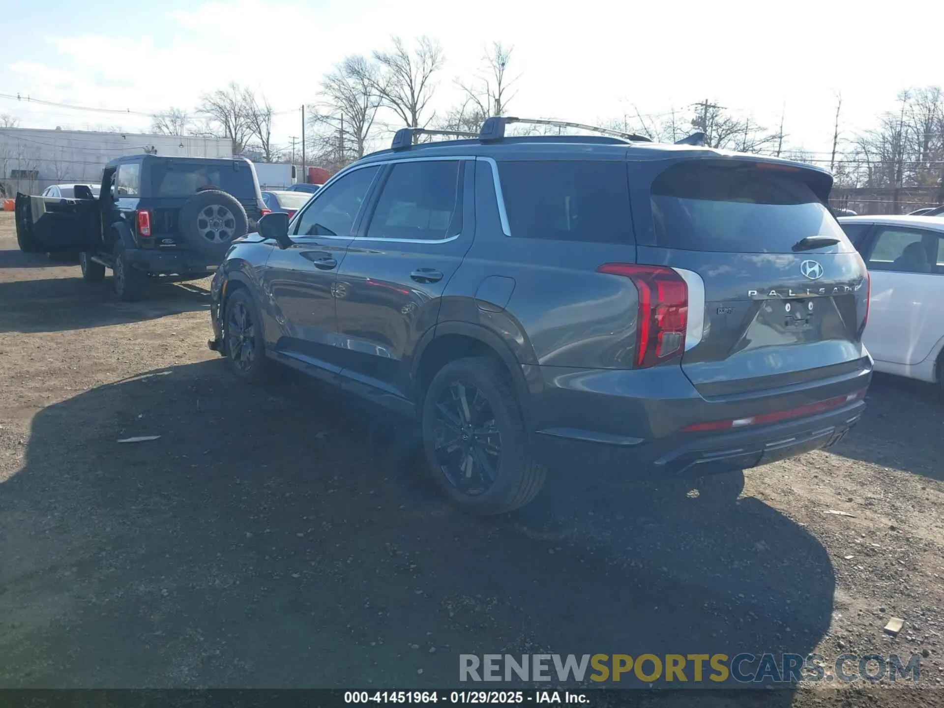 3 Фотография поврежденного автомобиля KM8R3DGE5RU731547 HYUNDAI PALISADE 2024