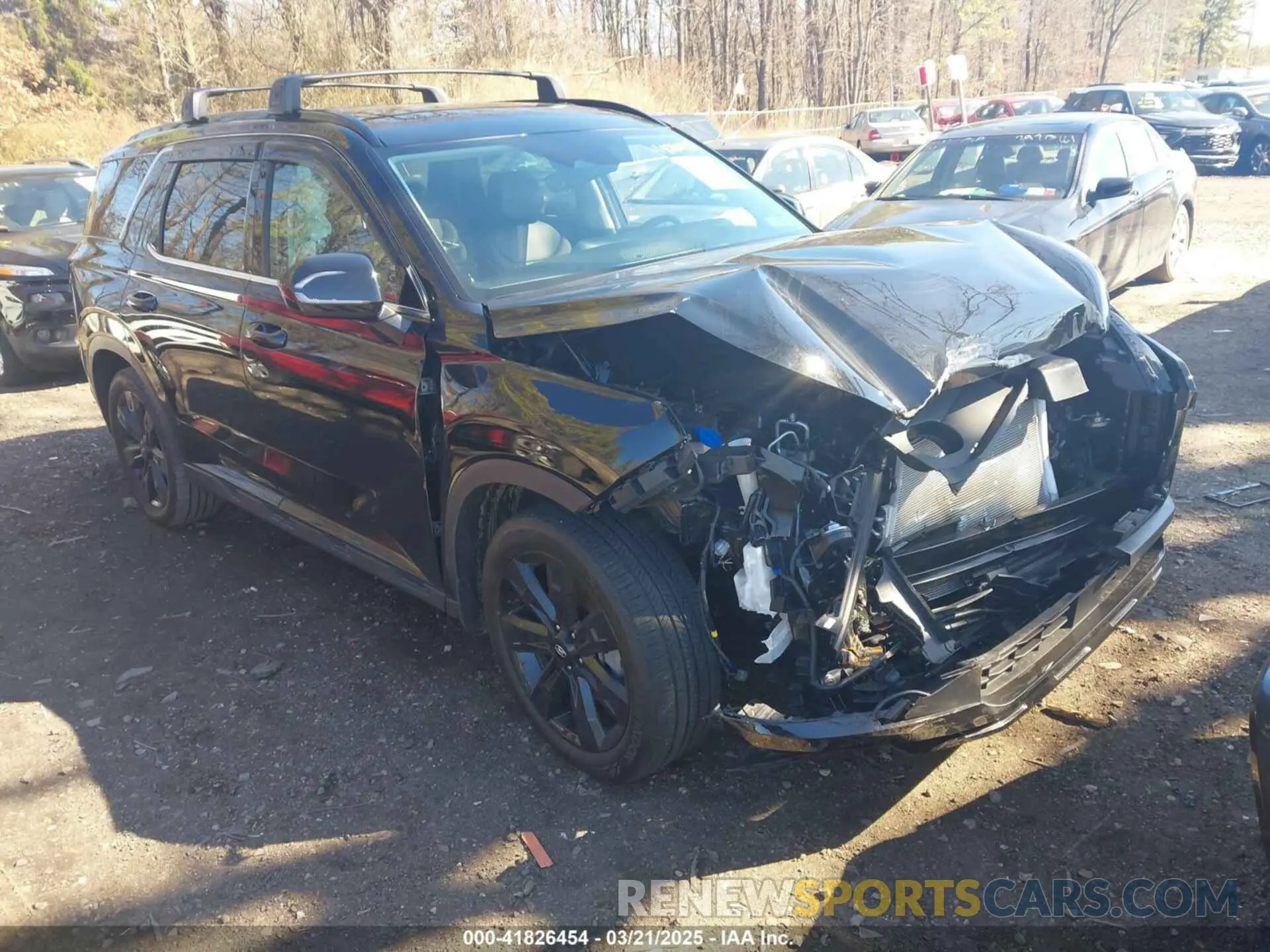 1 Photograph of a damaged car KM8R3DGE5RU731662 HYUNDAI PALISADE 2024