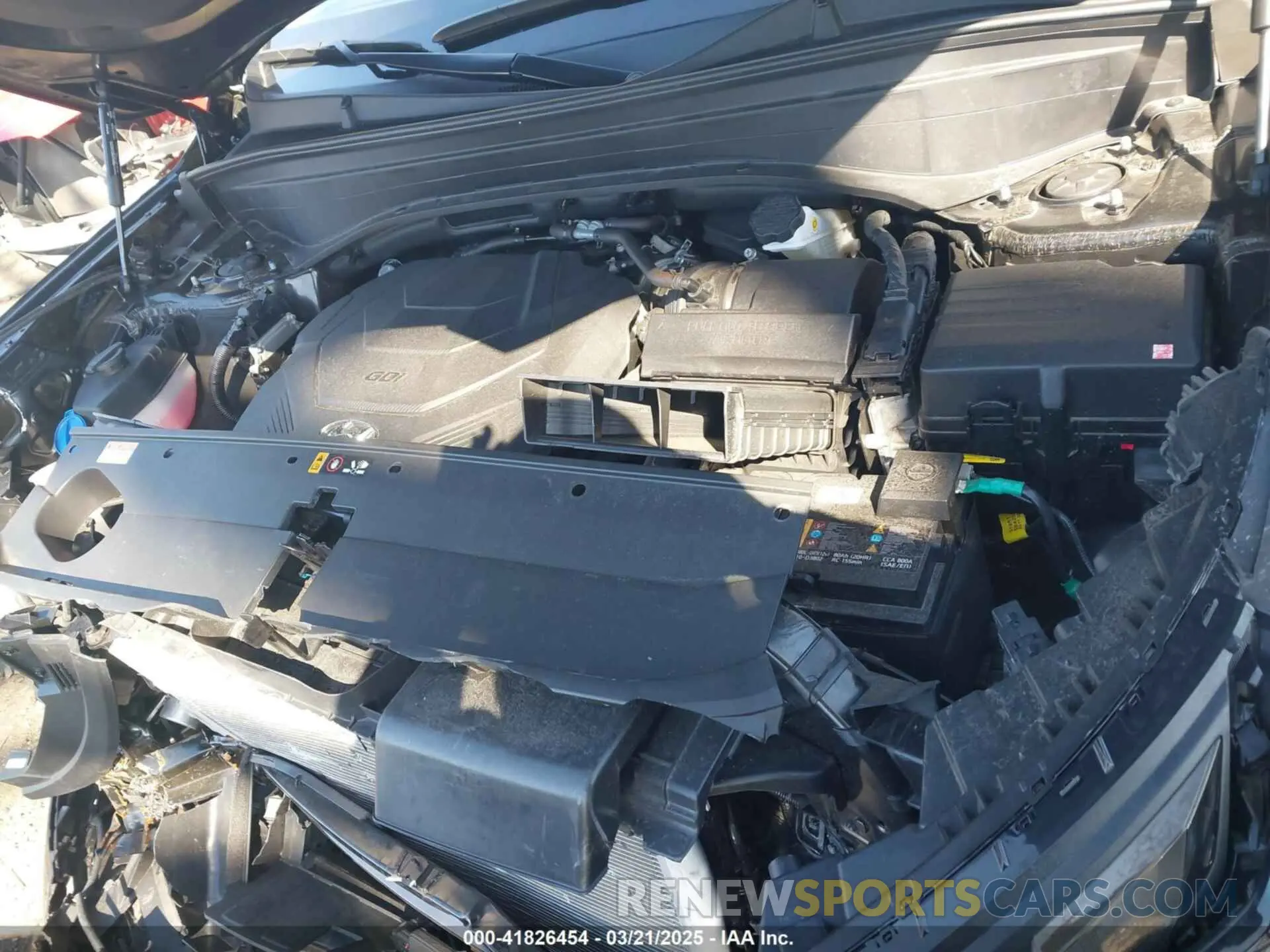 10 Photograph of a damaged car KM8R3DGE5RU731662 HYUNDAI PALISADE 2024