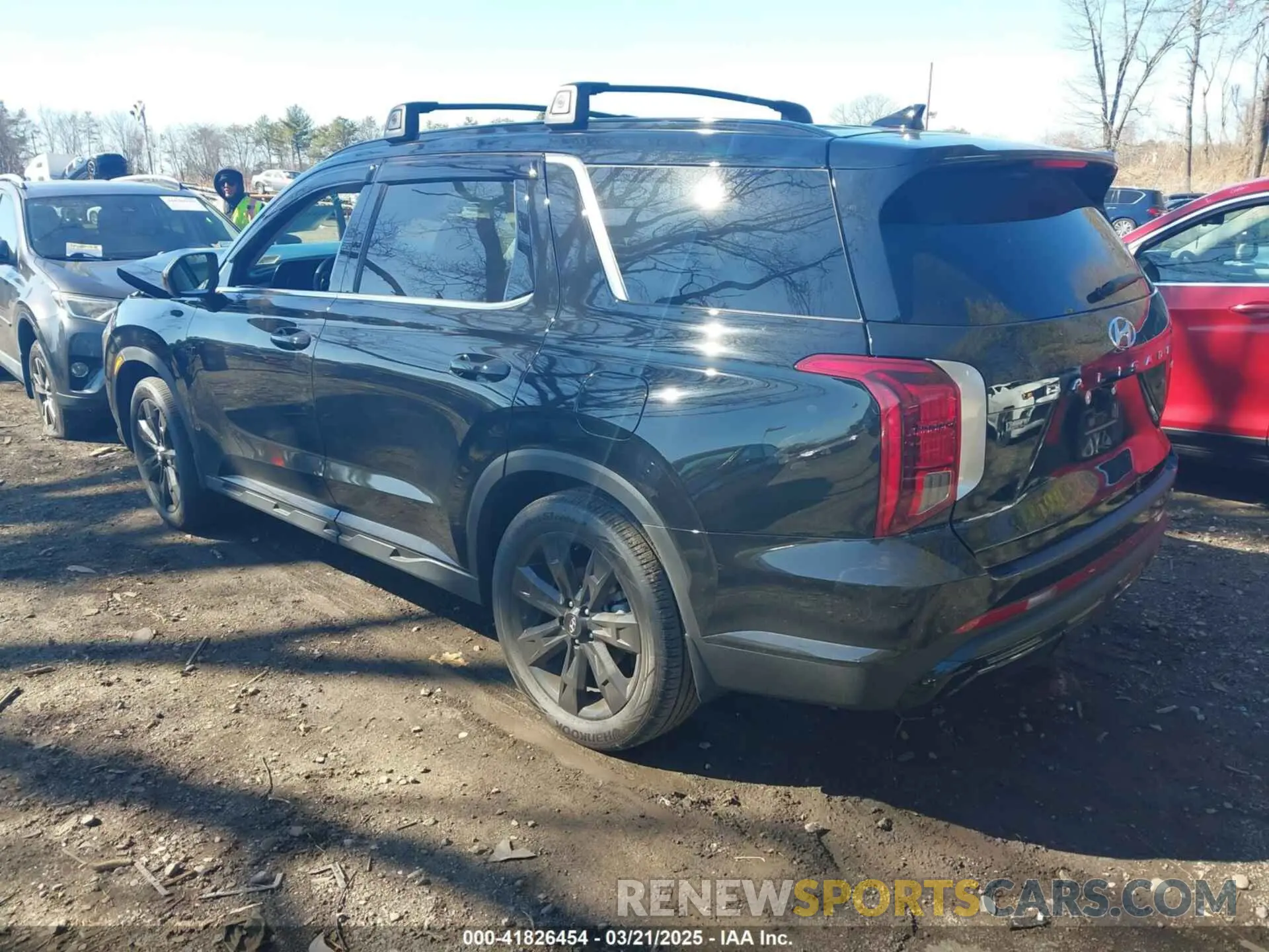 3 Photograph of a damaged car KM8R3DGE5RU731662 HYUNDAI PALISADE 2024