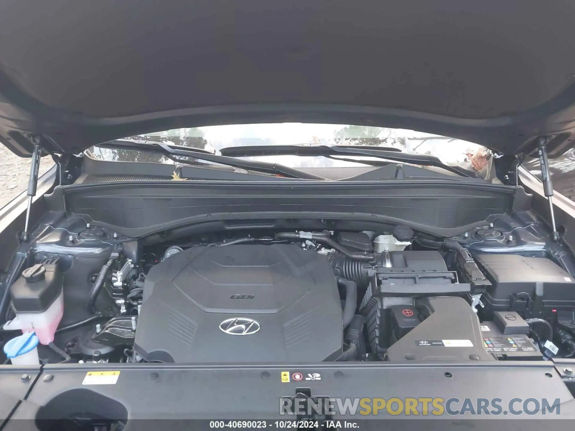 10 Photograph of a damaged car KM8R44GE2RU753759 HYUNDAI PALISADE 2024