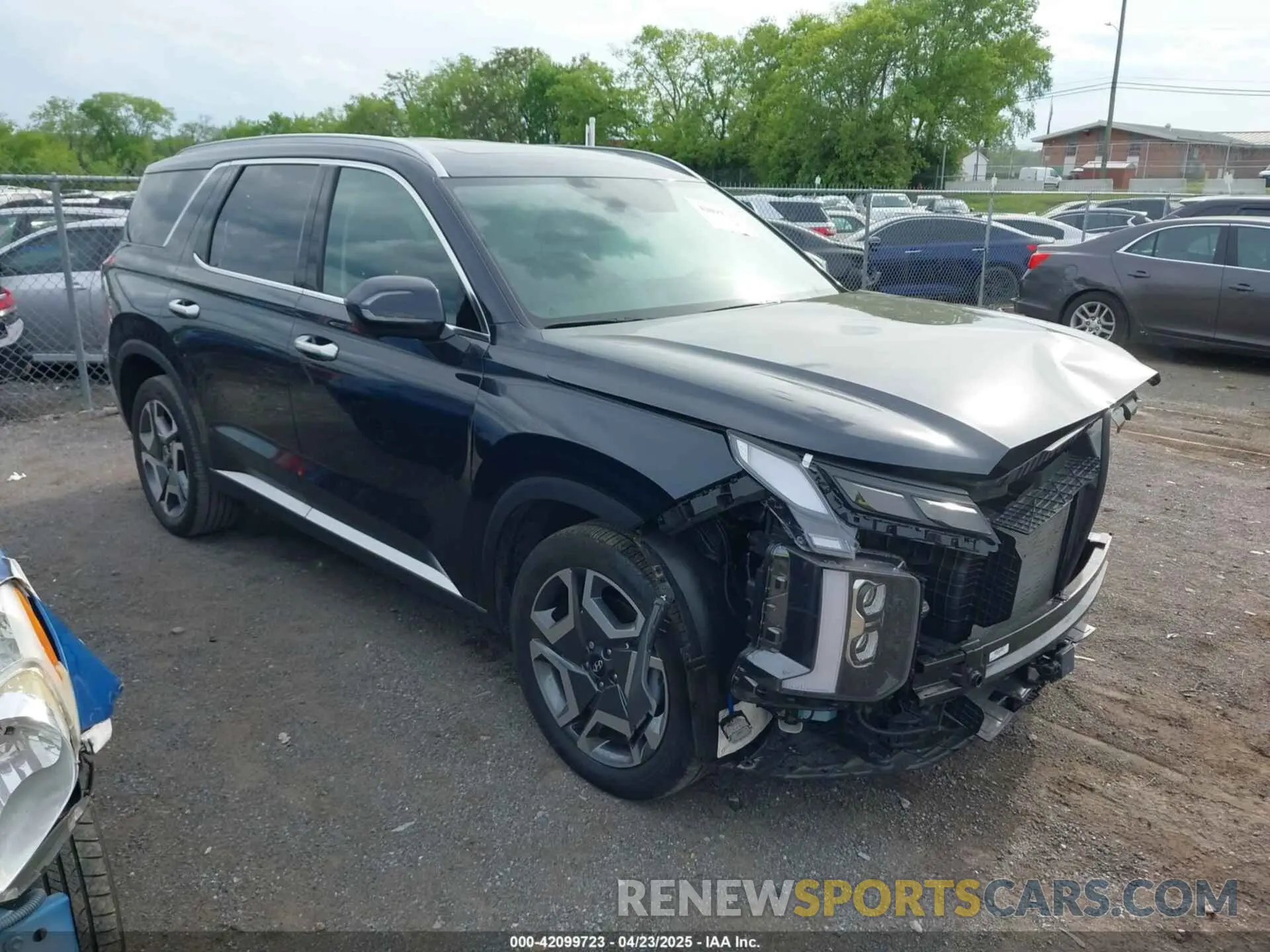 1 Photograph of a damaged car KM8R44GE2RU774711 HYUNDAI PALISADE 2024