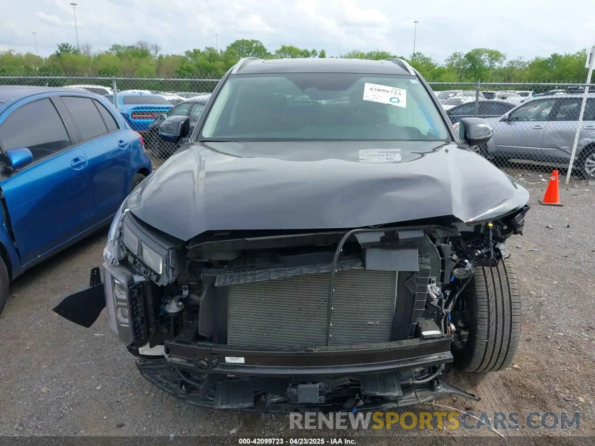 12 Photograph of a damaged car KM8R44GE2RU774711 HYUNDAI PALISADE 2024