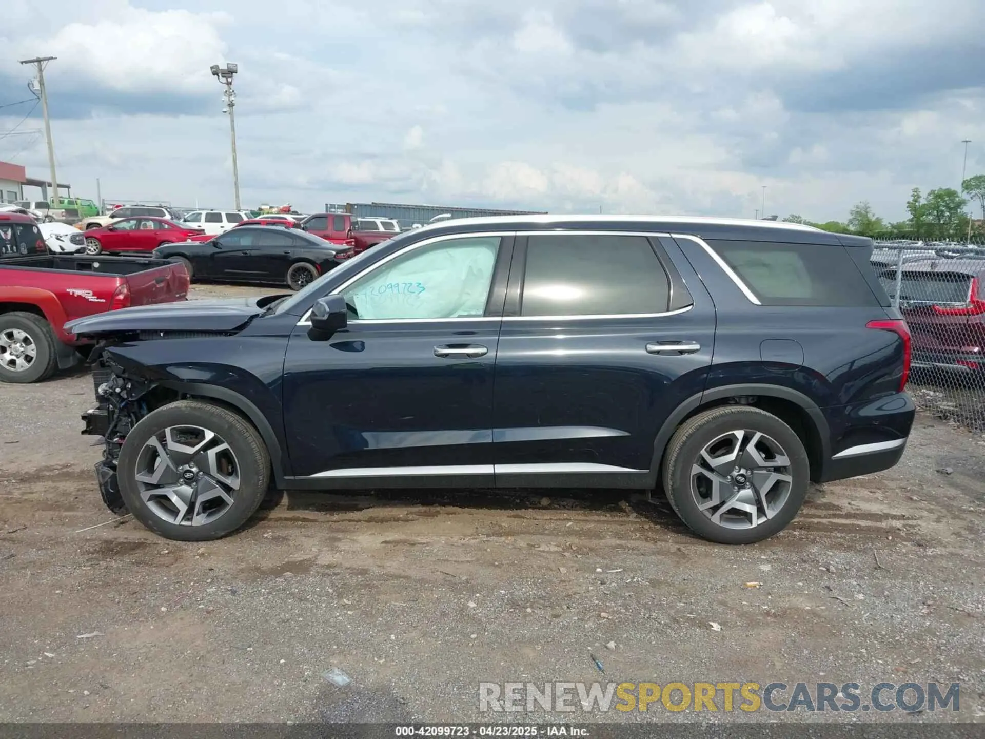 14 Photograph of a damaged car KM8R44GE2RU774711 HYUNDAI PALISADE 2024