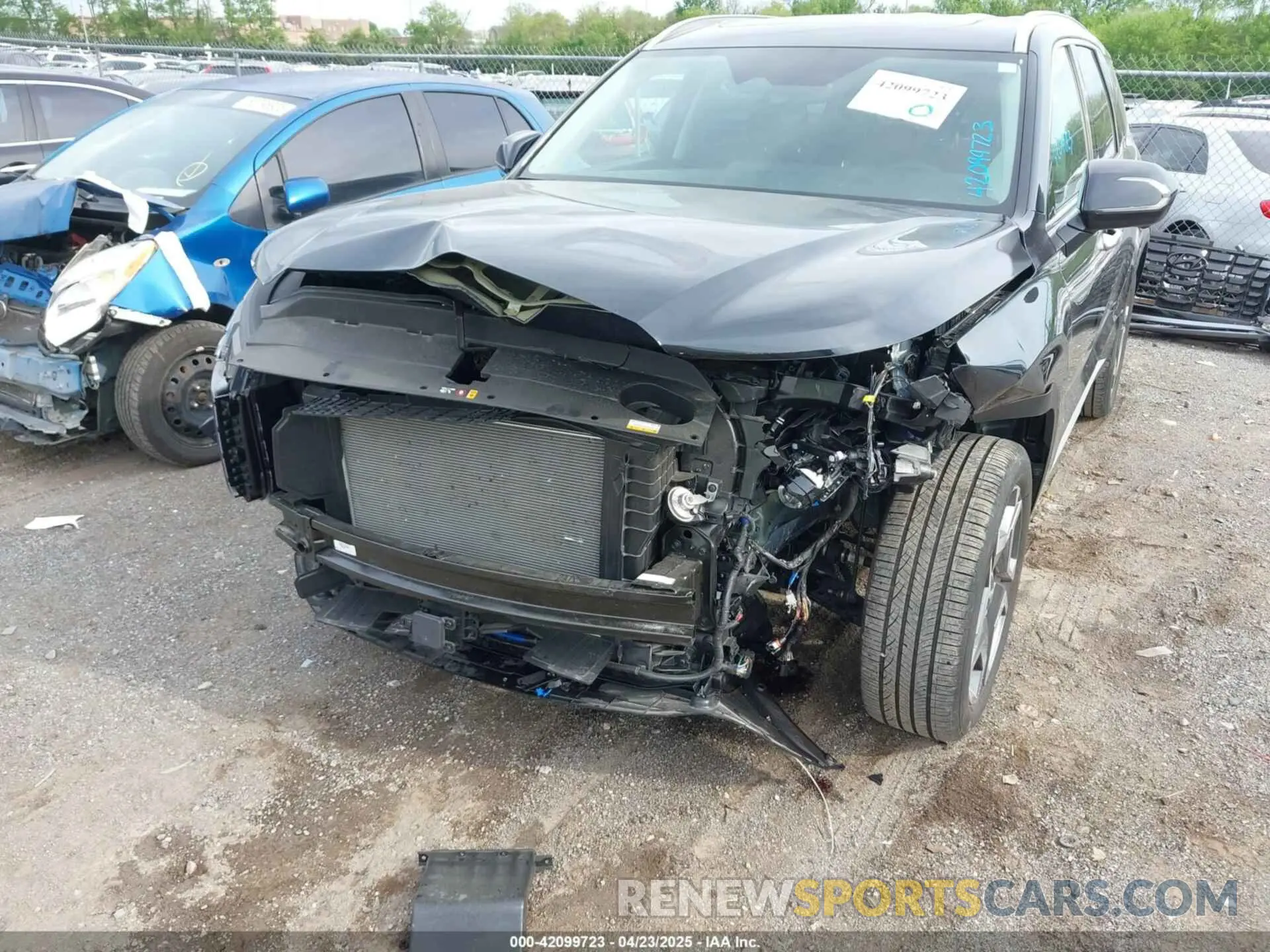 6 Photograph of a damaged car KM8R44GE2RU774711 HYUNDAI PALISADE 2024