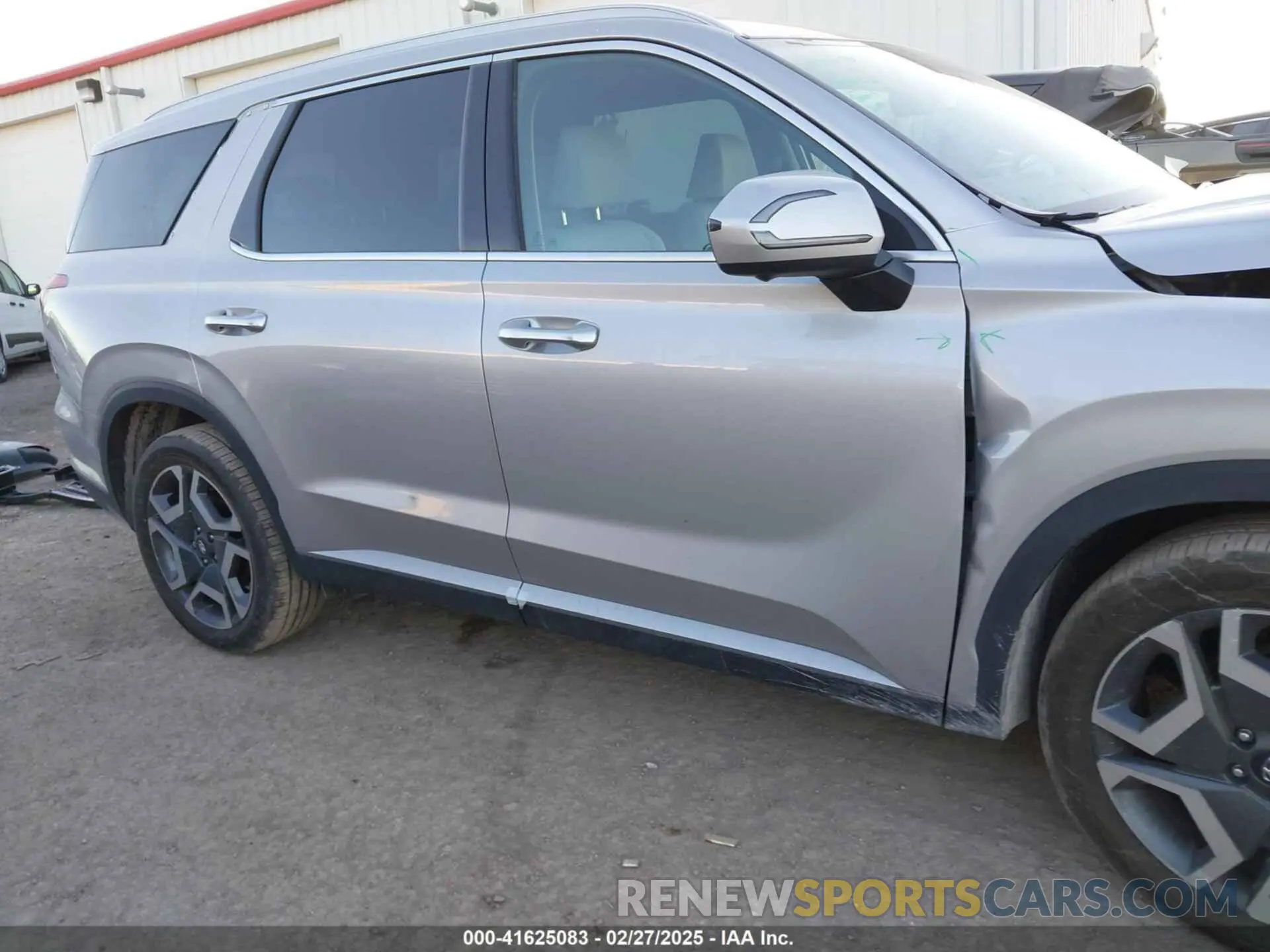 14 Photograph of a damaged car KM8R44GE3RU784874 HYUNDAI PALISADE 2024