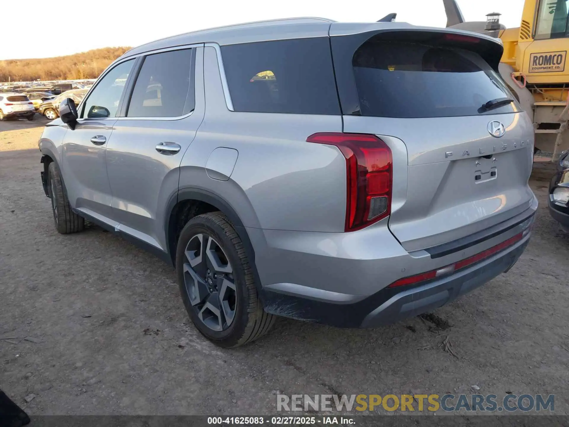 3 Photograph of a damaged car KM8R44GE3RU784874 HYUNDAI PALISADE 2024