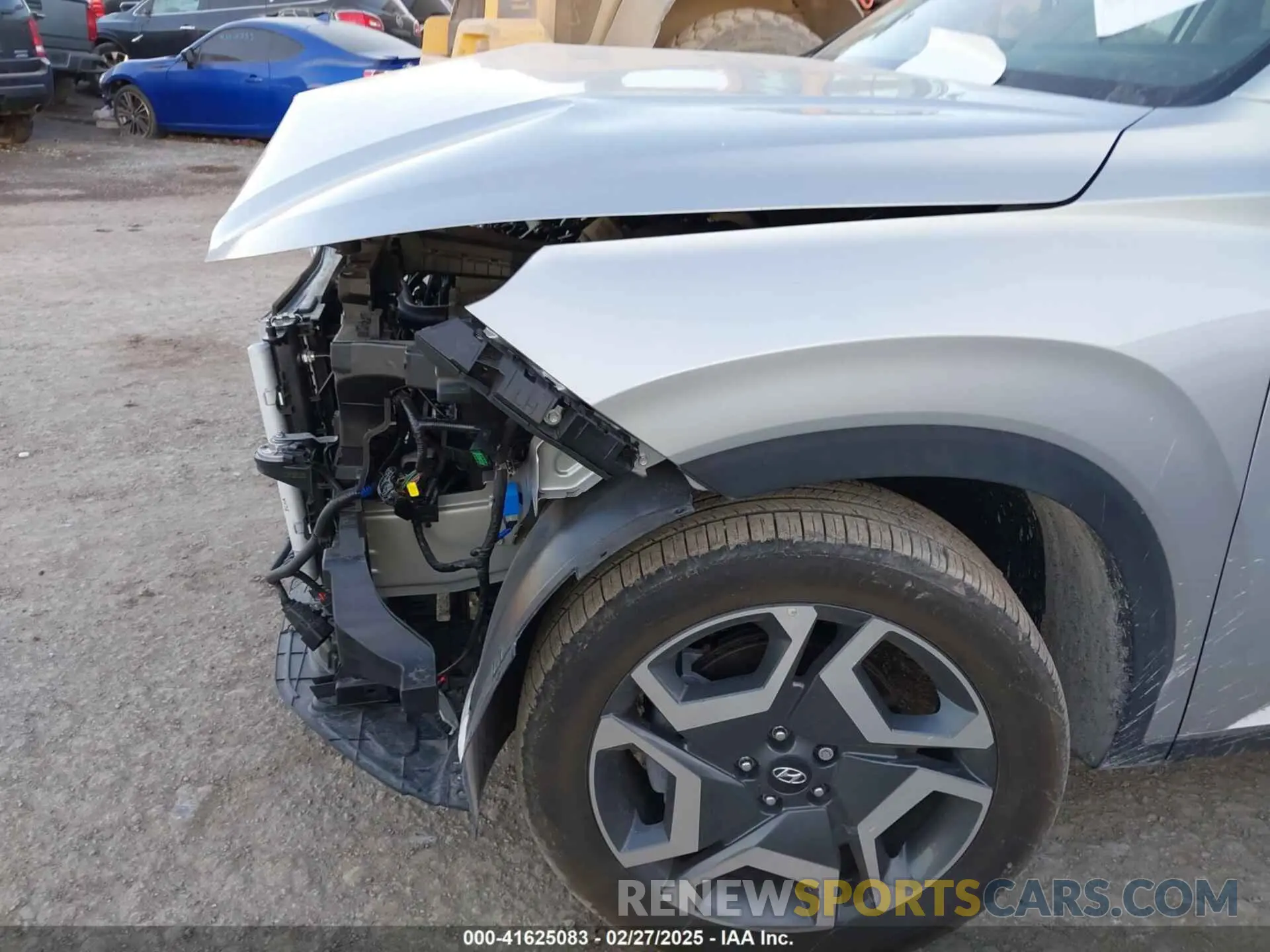 6 Photograph of a damaged car KM8R44GE3RU784874 HYUNDAI PALISADE 2024